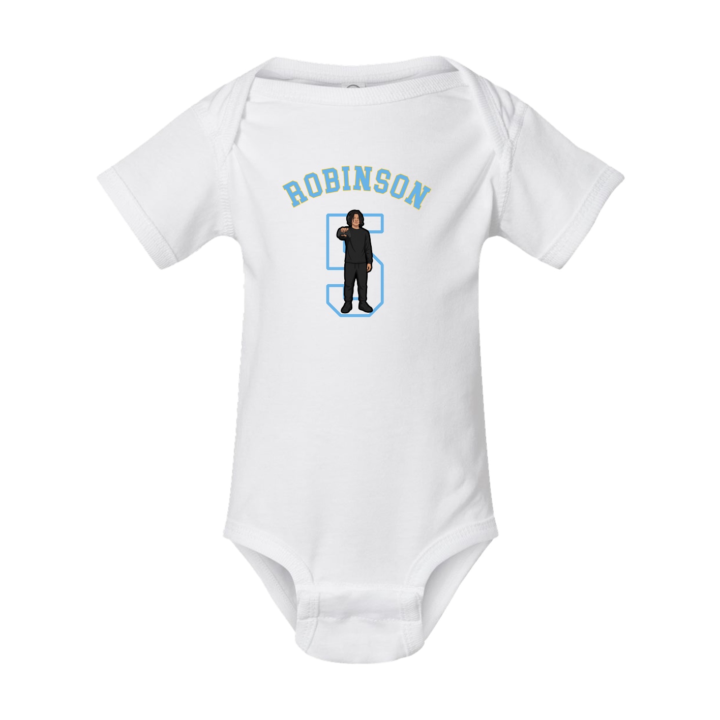 Baby Onesie — Shirsey Arch in White
