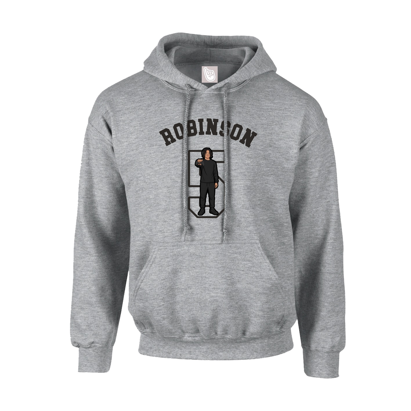 Youth Hoodie — Shirsey Arch in Grey