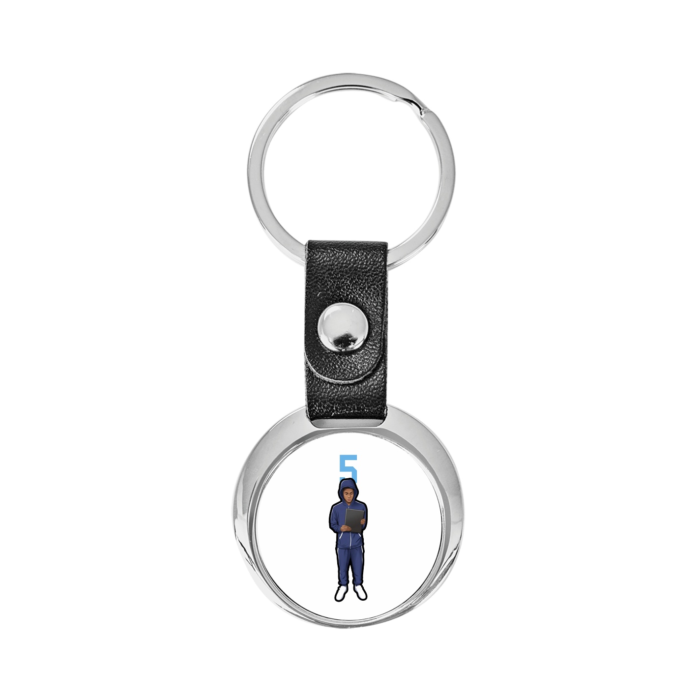 Key Chain — Number Top in Classic