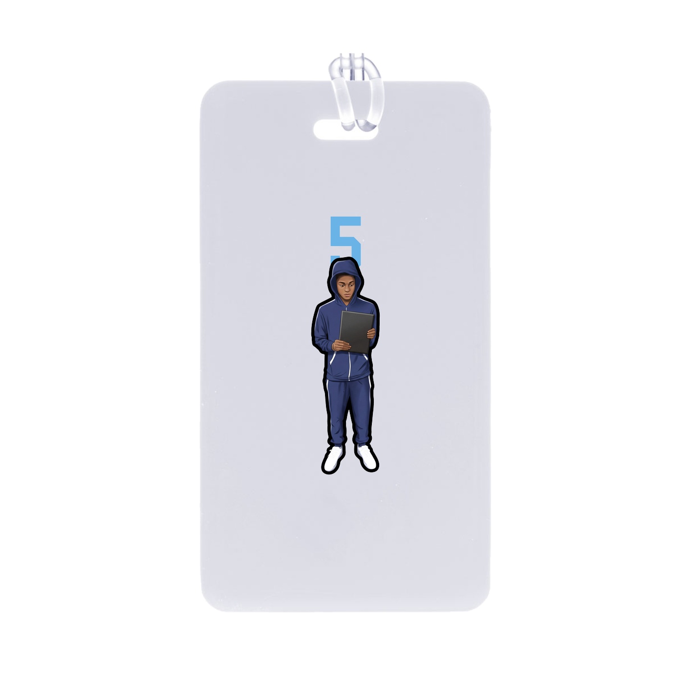 Bag Tag — Number Top in Classic