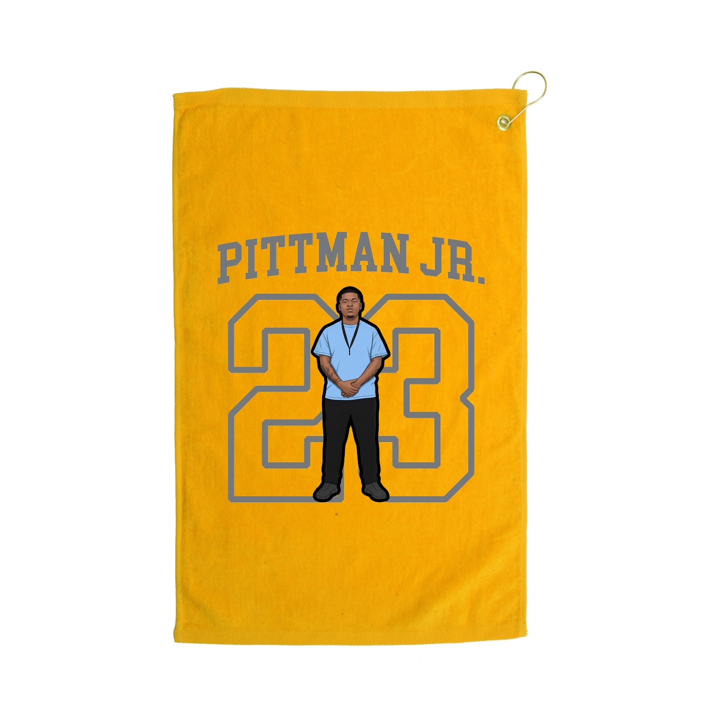 Golf Towel — Shirsey in Gold