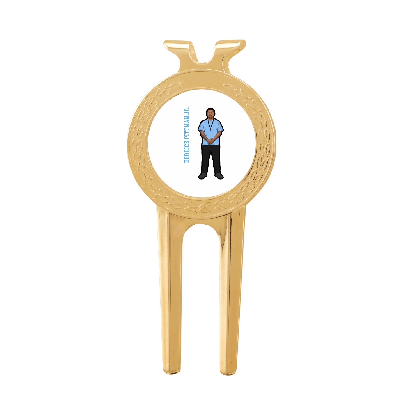 Divot Tool with Ball Marker — Name Vertical in Classic