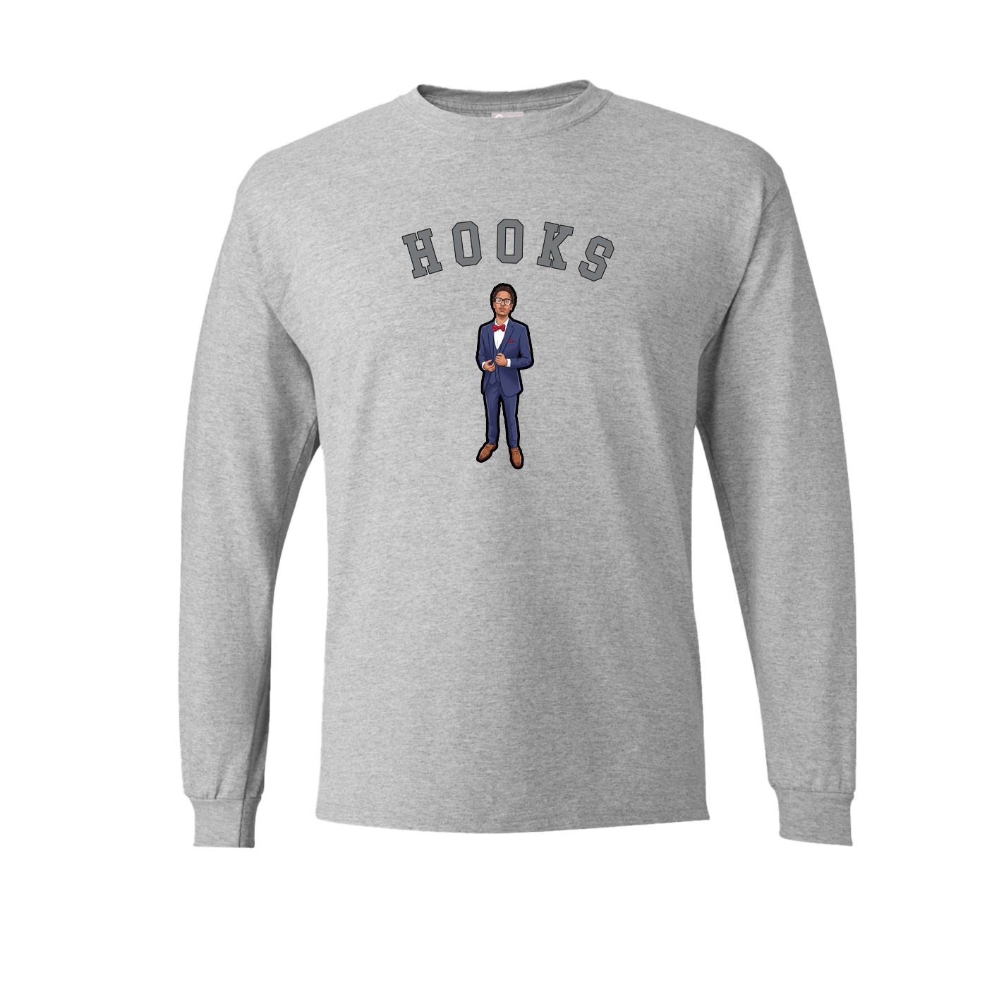Long Sleeve Tee — Shirsey Arch in Grey