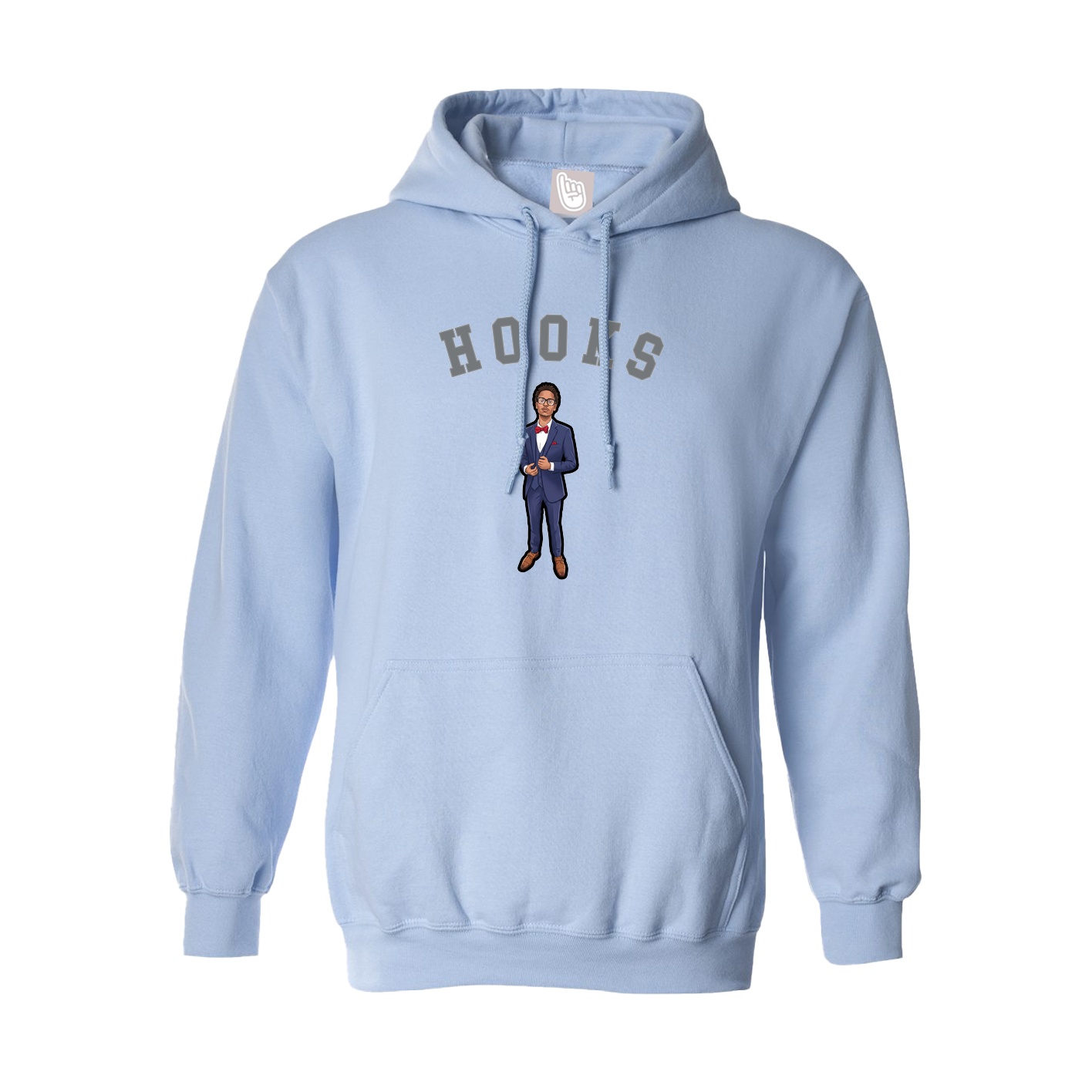 Hoodie — Shirsey Arch in Light Blue