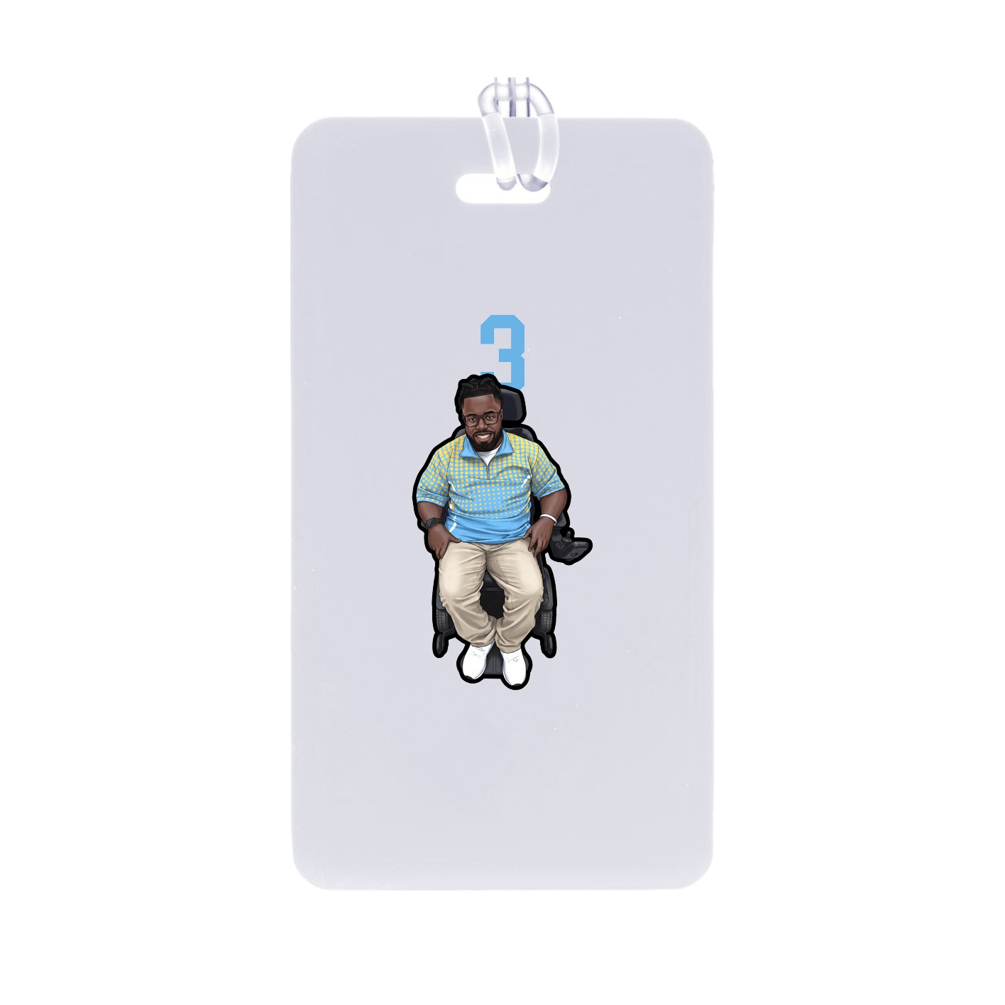 Bag Tag — Number Top in Classic