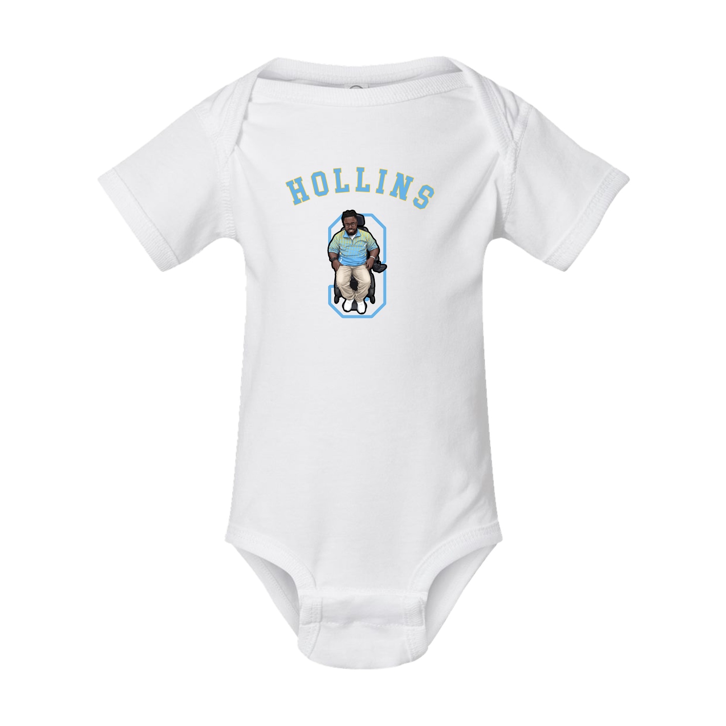 Baby Onesie — Shirsey Arch in White