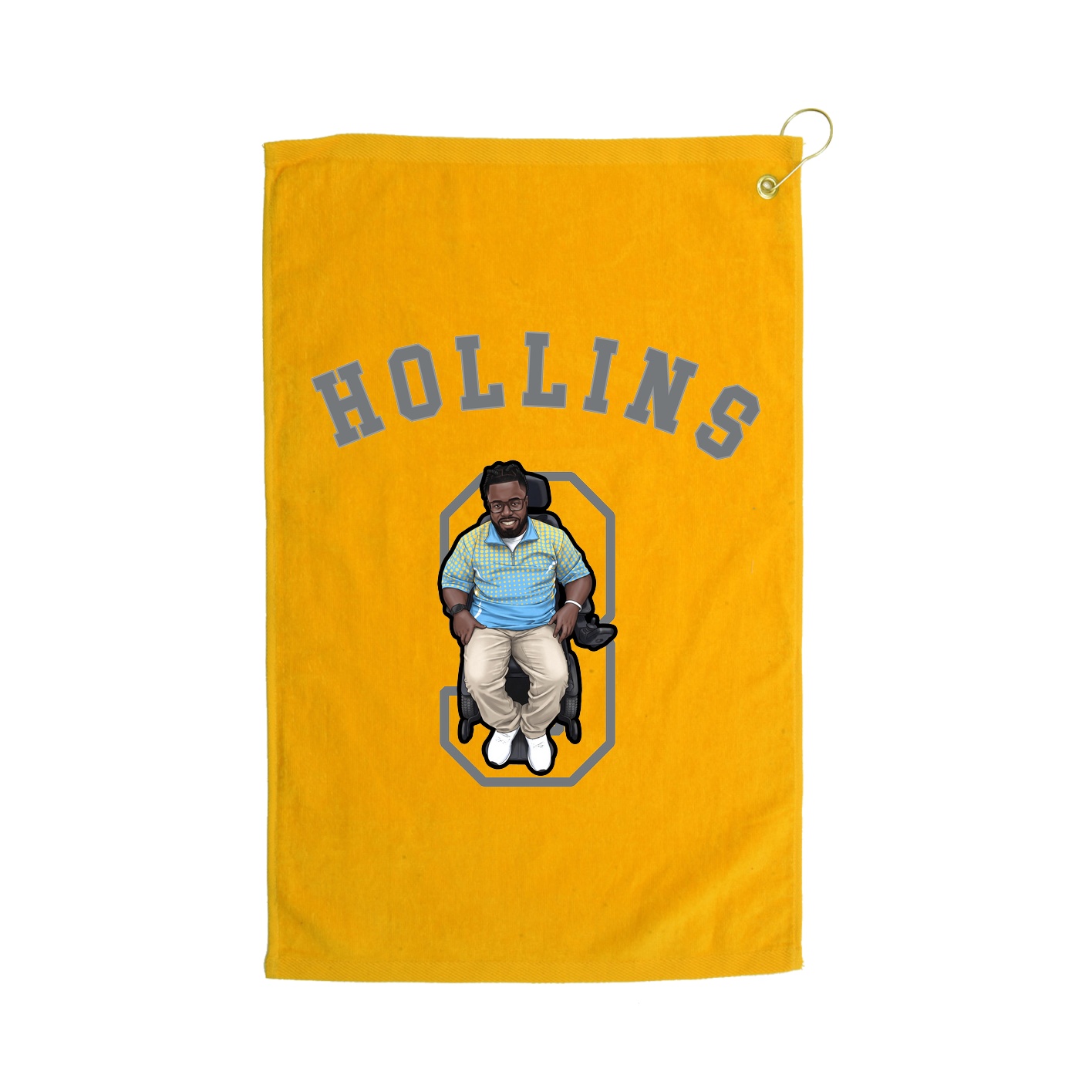 Golf Towel — Shirsey Arch in Gold