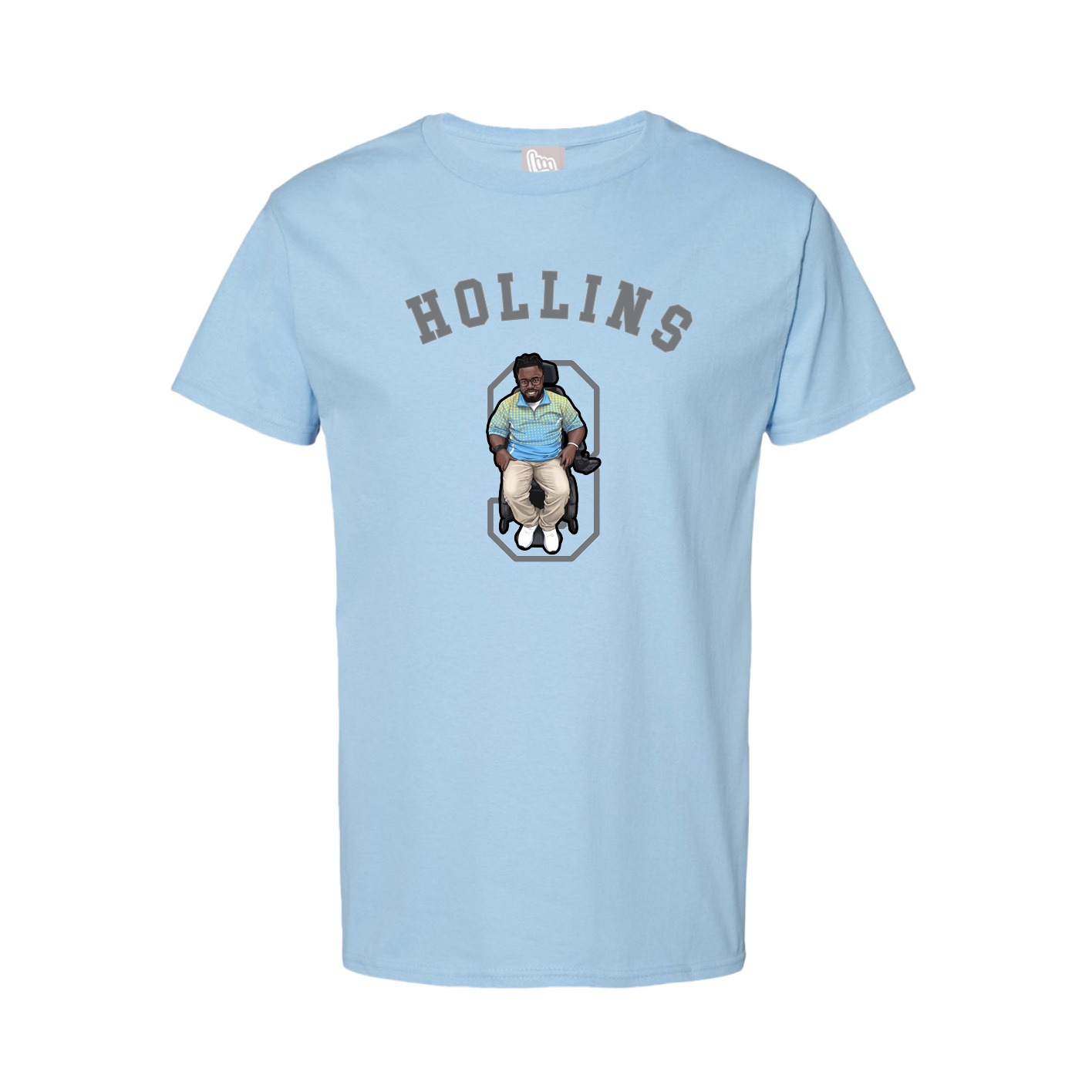 Youth Tee — Shirsey Arch in Light Blue
