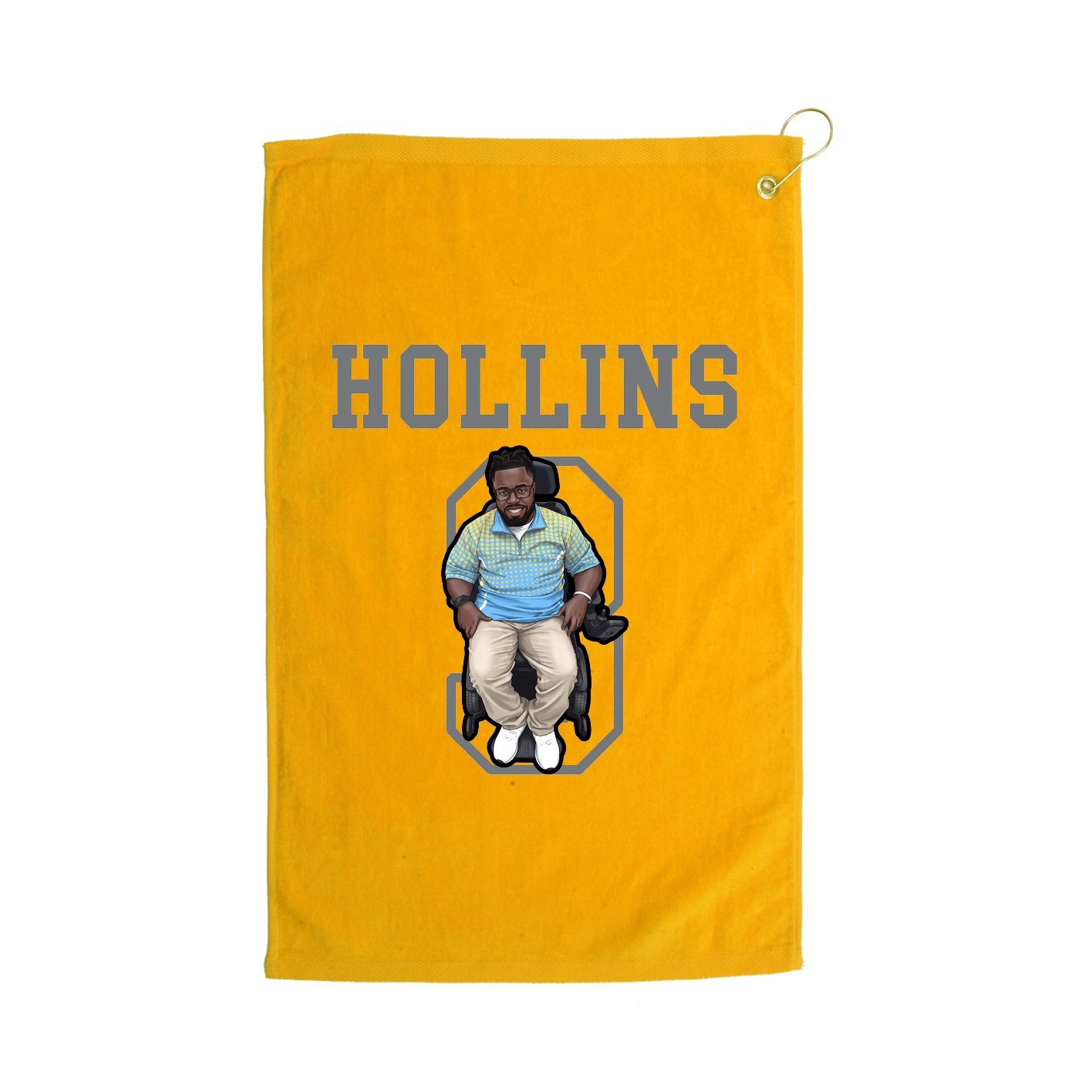 Golf Towel — Shirsey in Gold