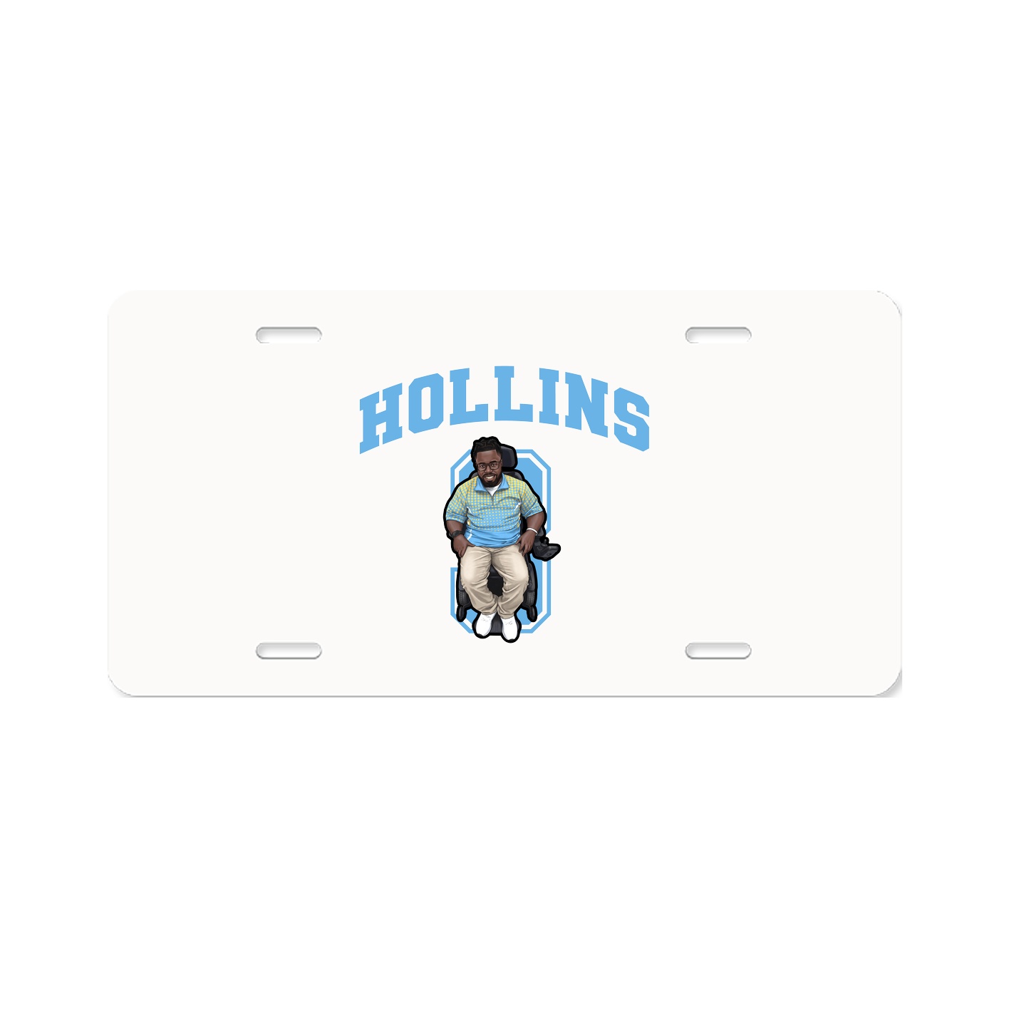 License Plate — Number in Classic