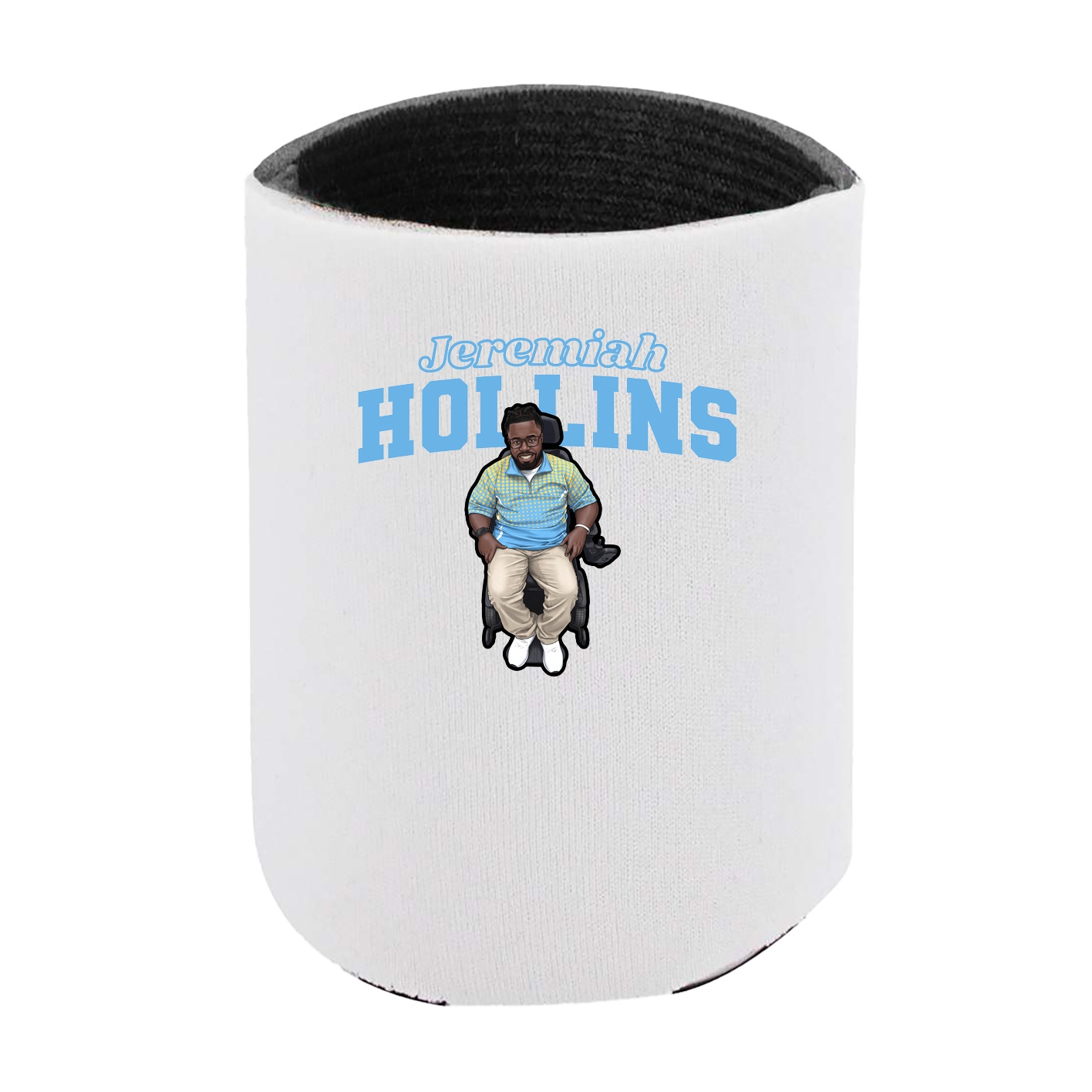 Can Holder — Name Arch in White