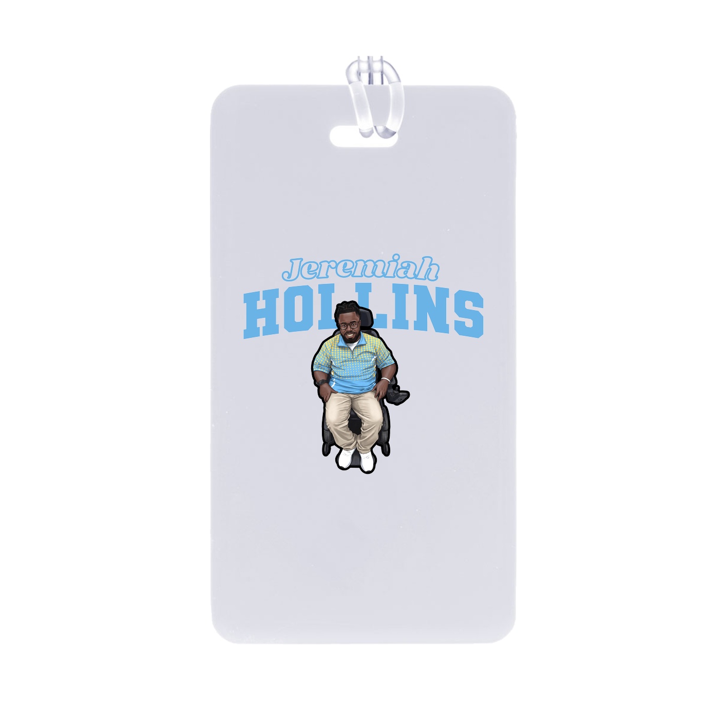 Bag Tag — Name Arch in Classic