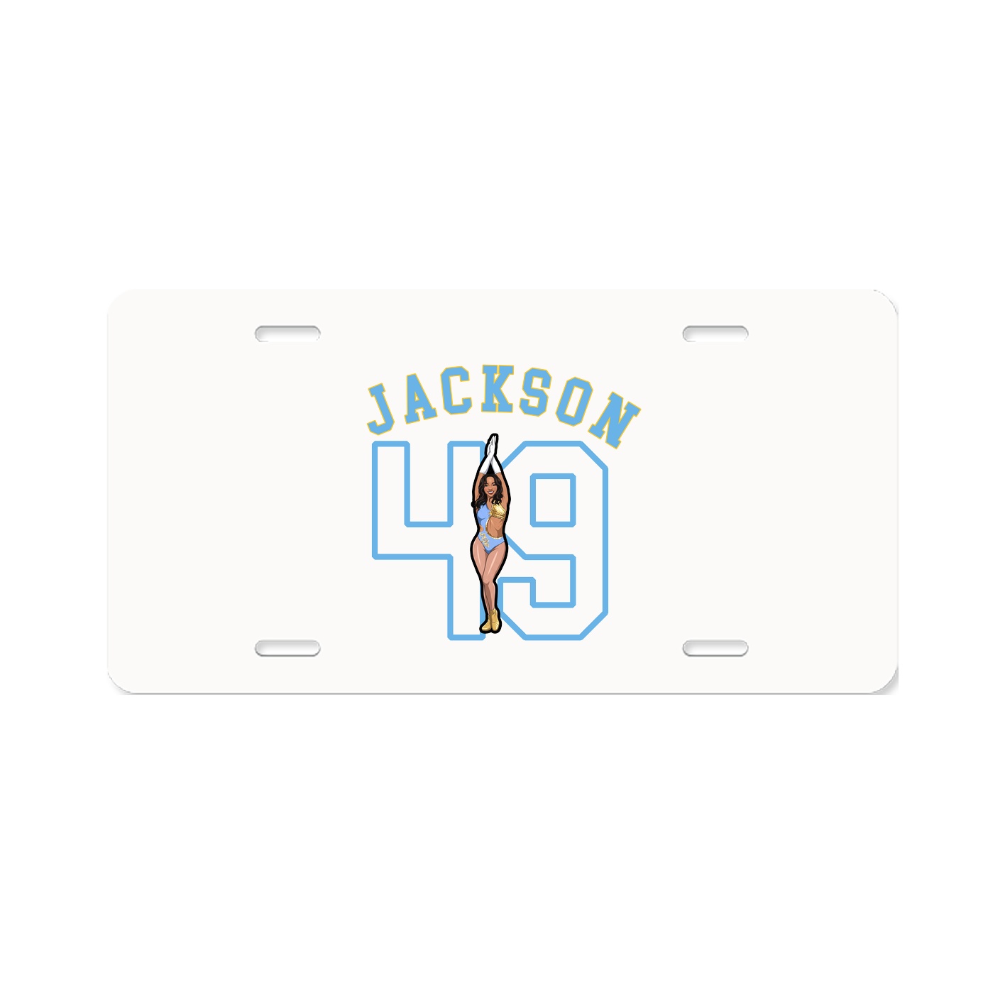 License Plate — Shirsey Arch in Classic