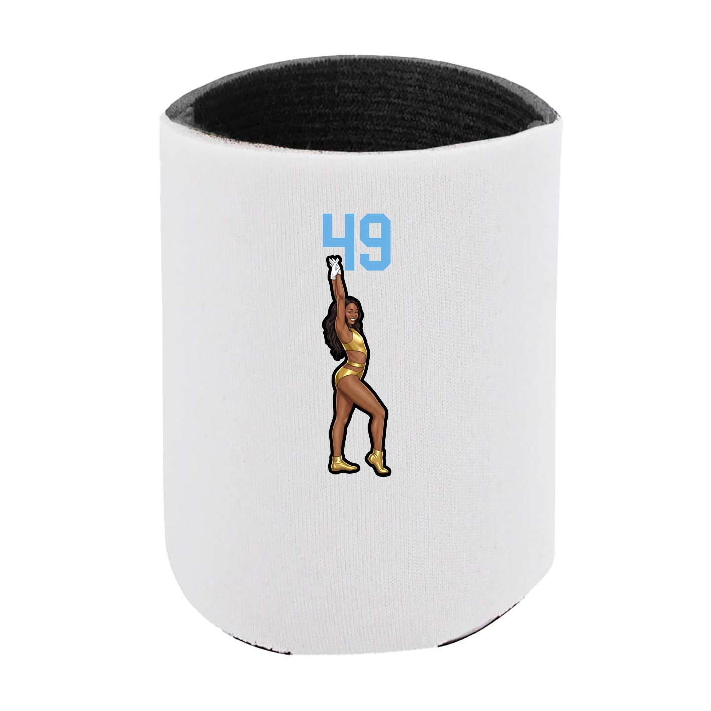 Can Holder — Number Top in White