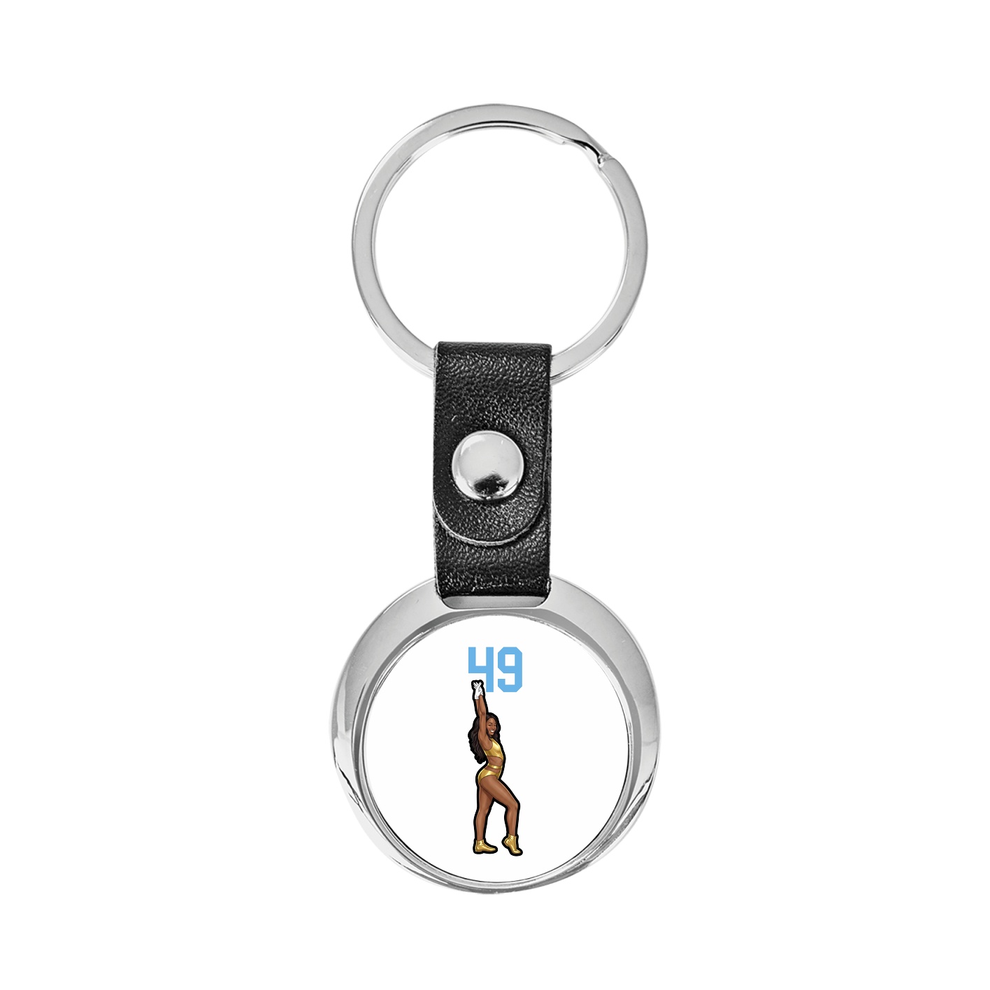 Key Chain — Number Top in Classic