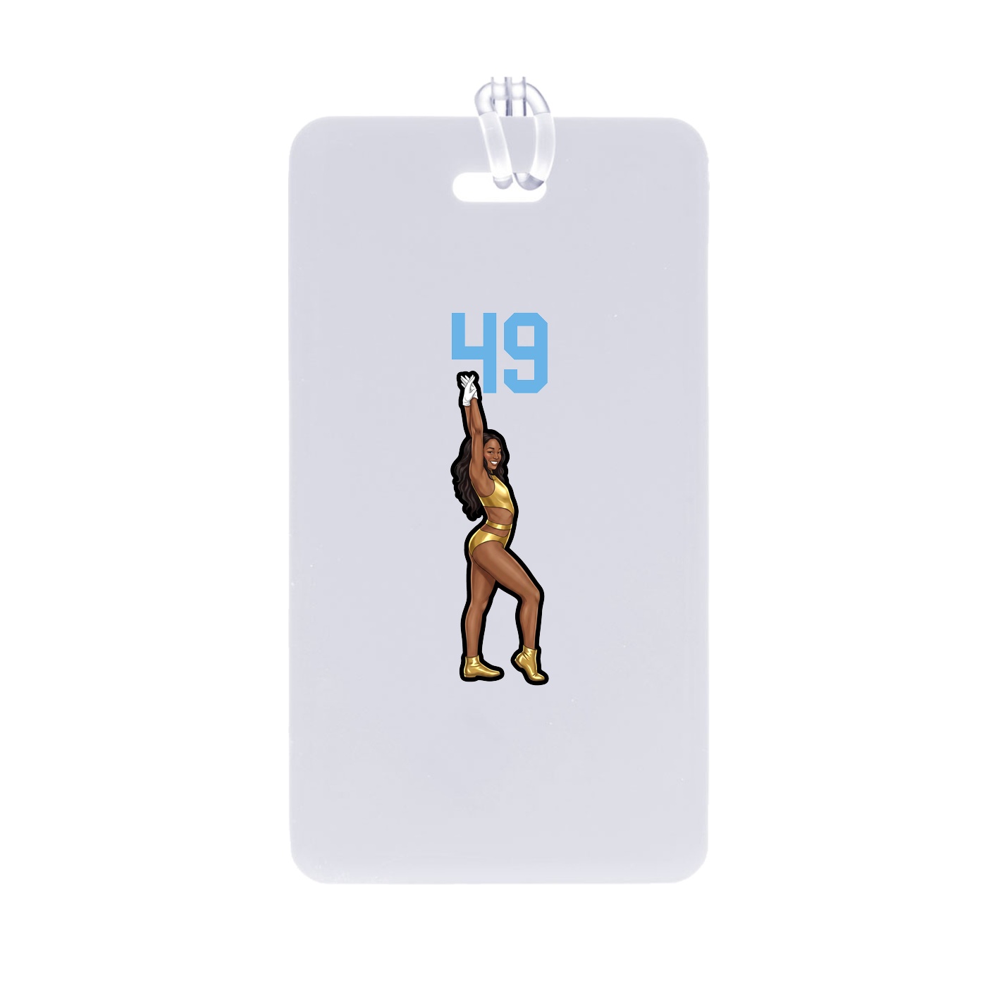 Bag Tag — Number Top in Classic
