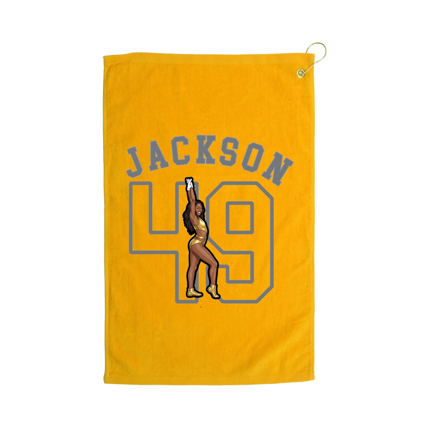 Golf Towel — Shirsey Arch in Gold