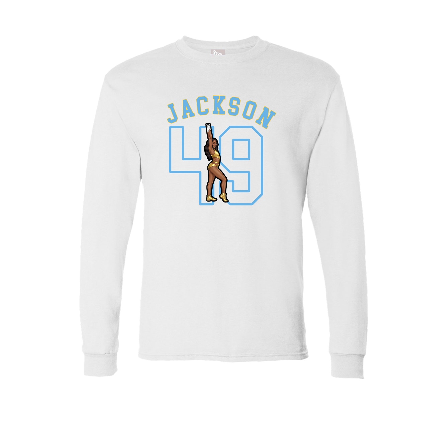 Long Sleeve Tee — Shirsey Arch in White