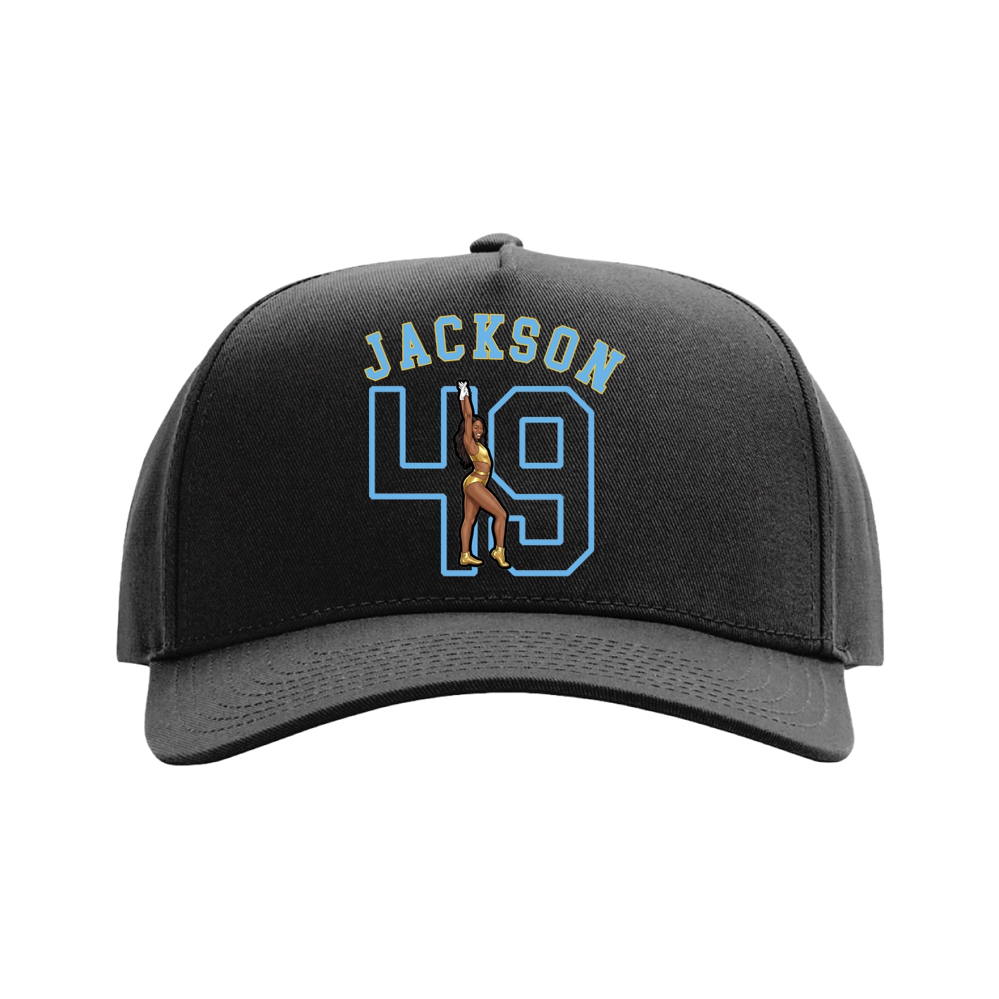 Full Fabric Five-Panel Champ Cap