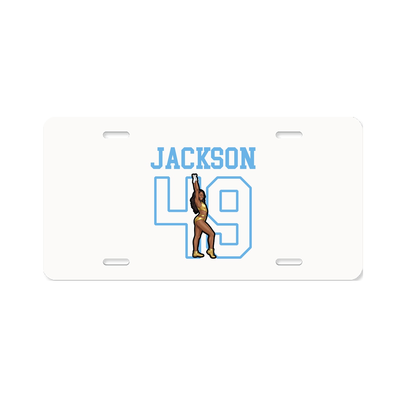 Aluminum License Plate