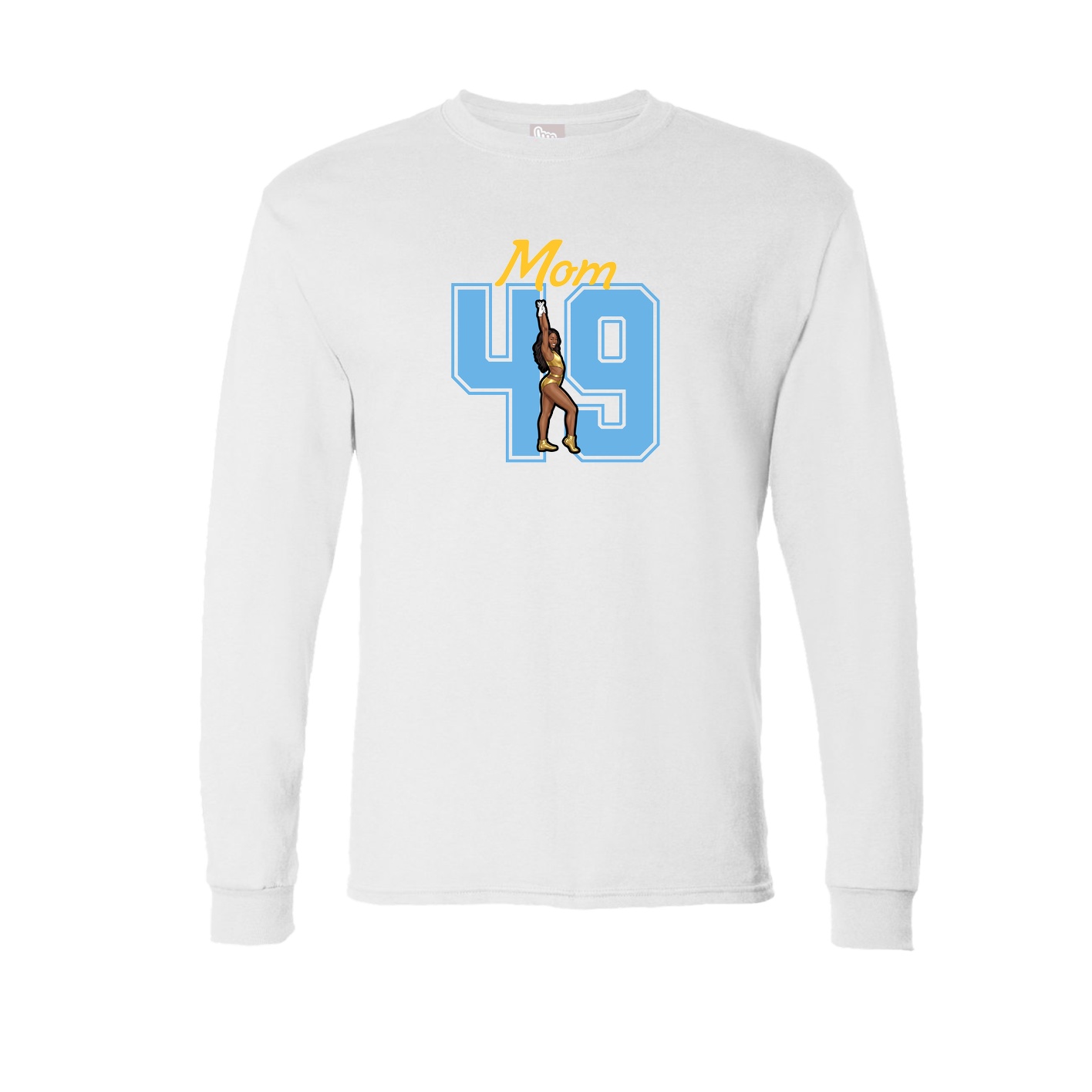 Long Sleeve Tee — Mothers Day Shirsey in White