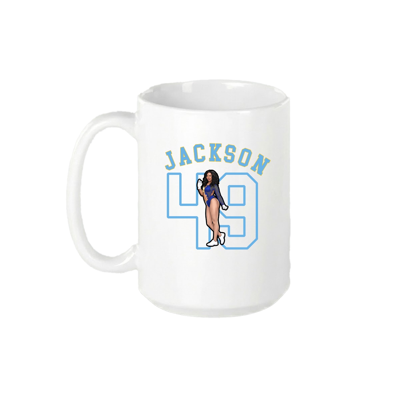 15oz Coffee Mug — Shirsey Arch in White