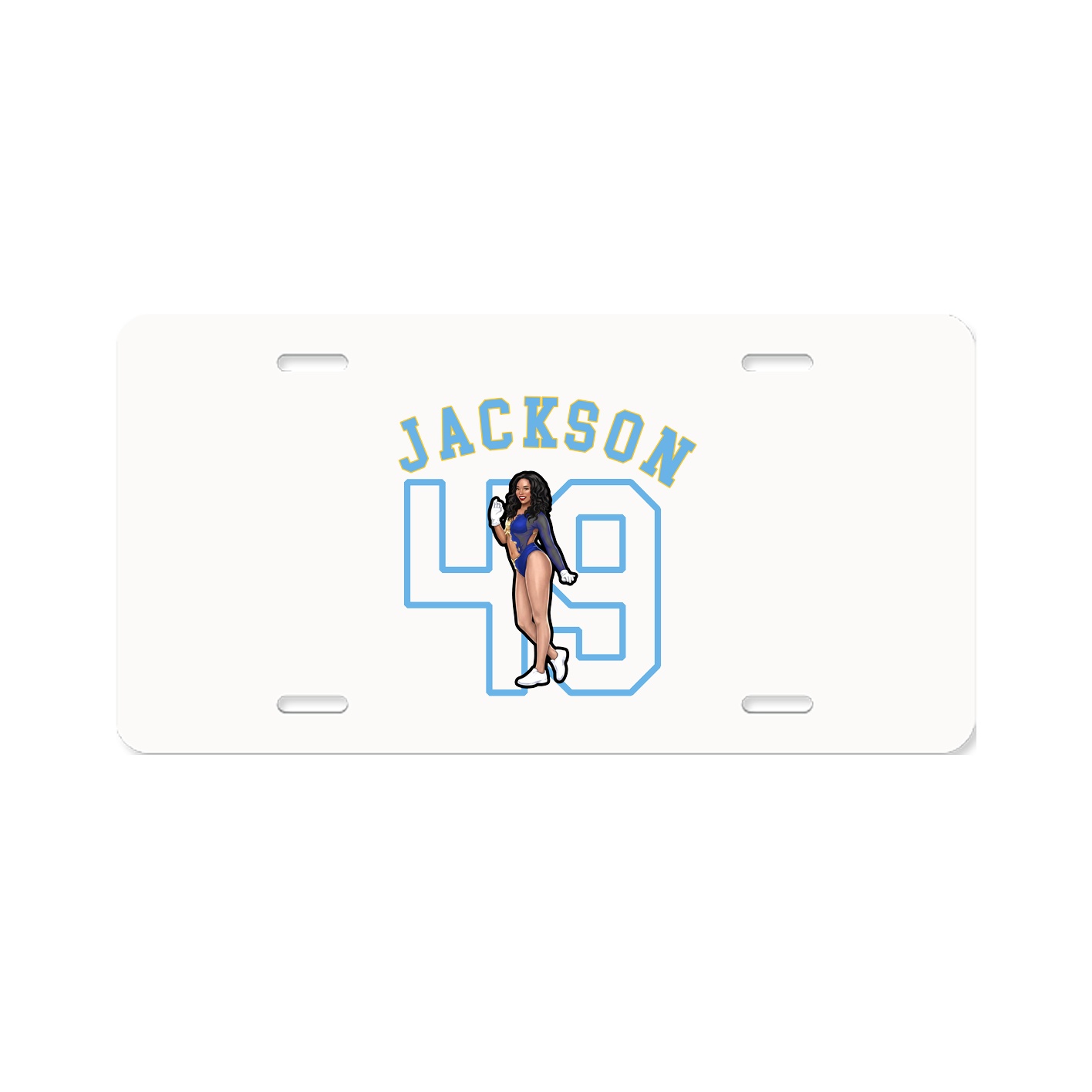 License Plate — Shirsey Arch in Classic
