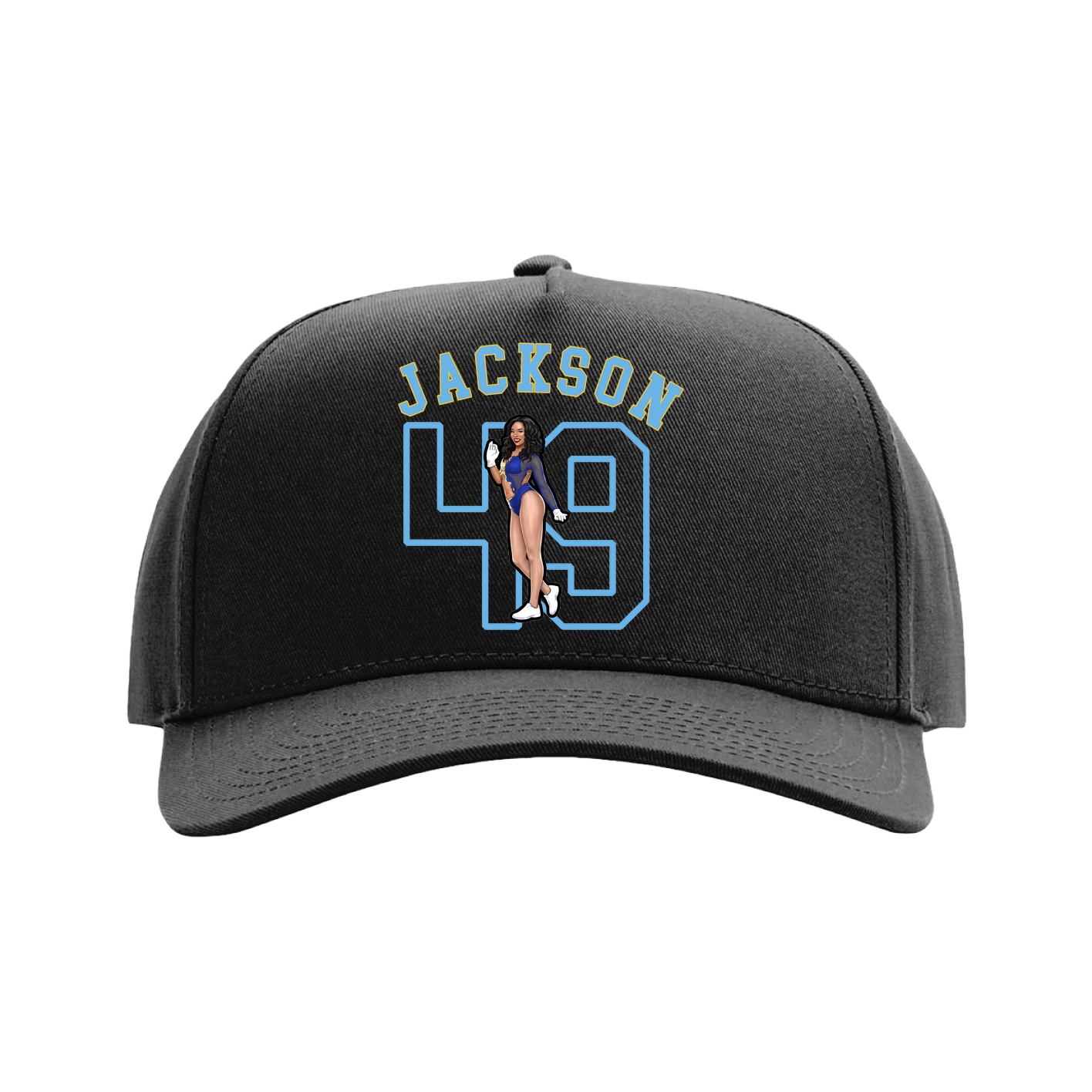 Full Fabric Five-Panel Champ Cap