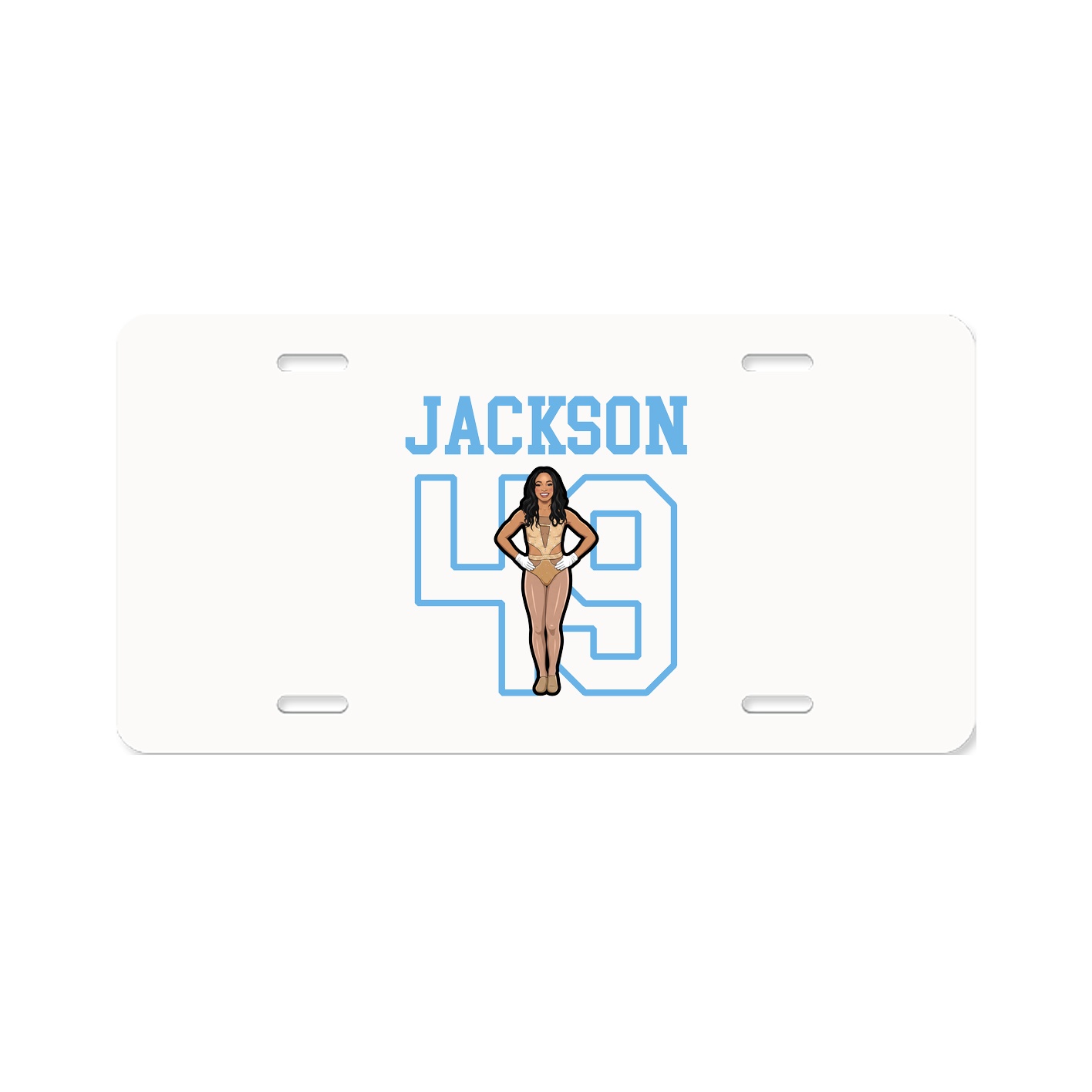 License Plate — Shirsey in Classic
