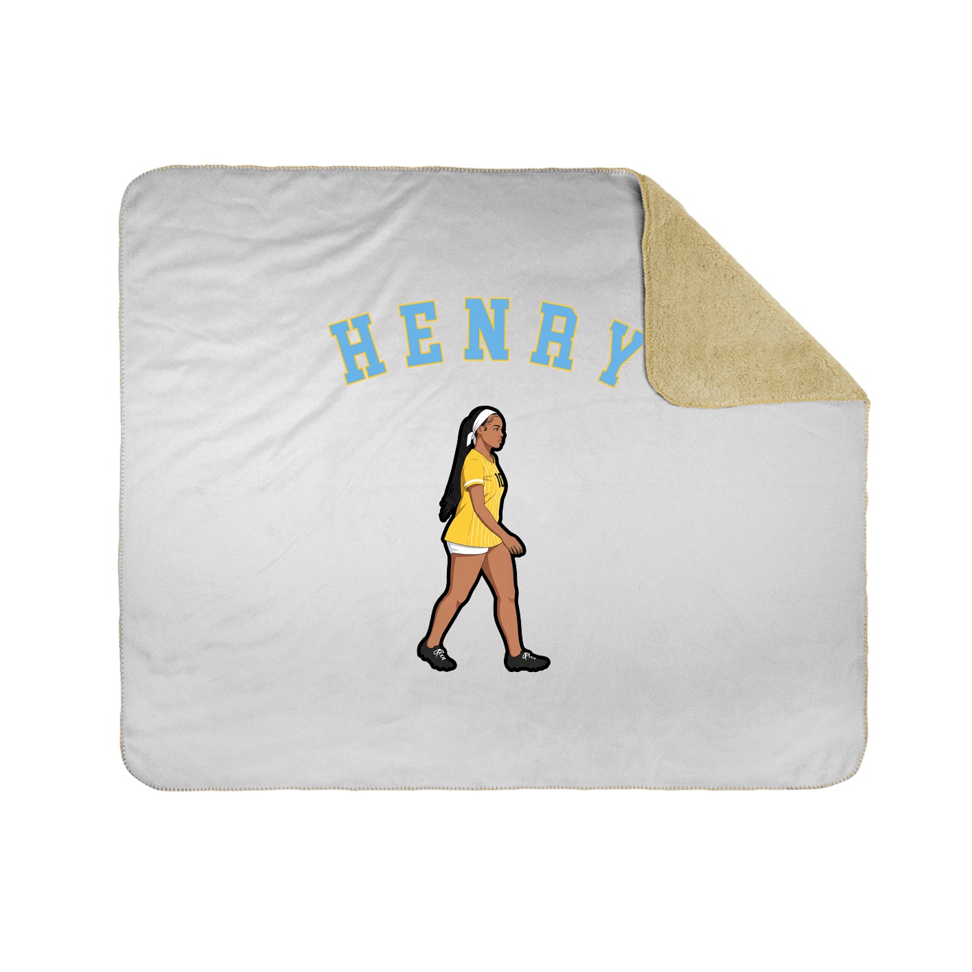Throw Blanket — Shirsey Arch in White