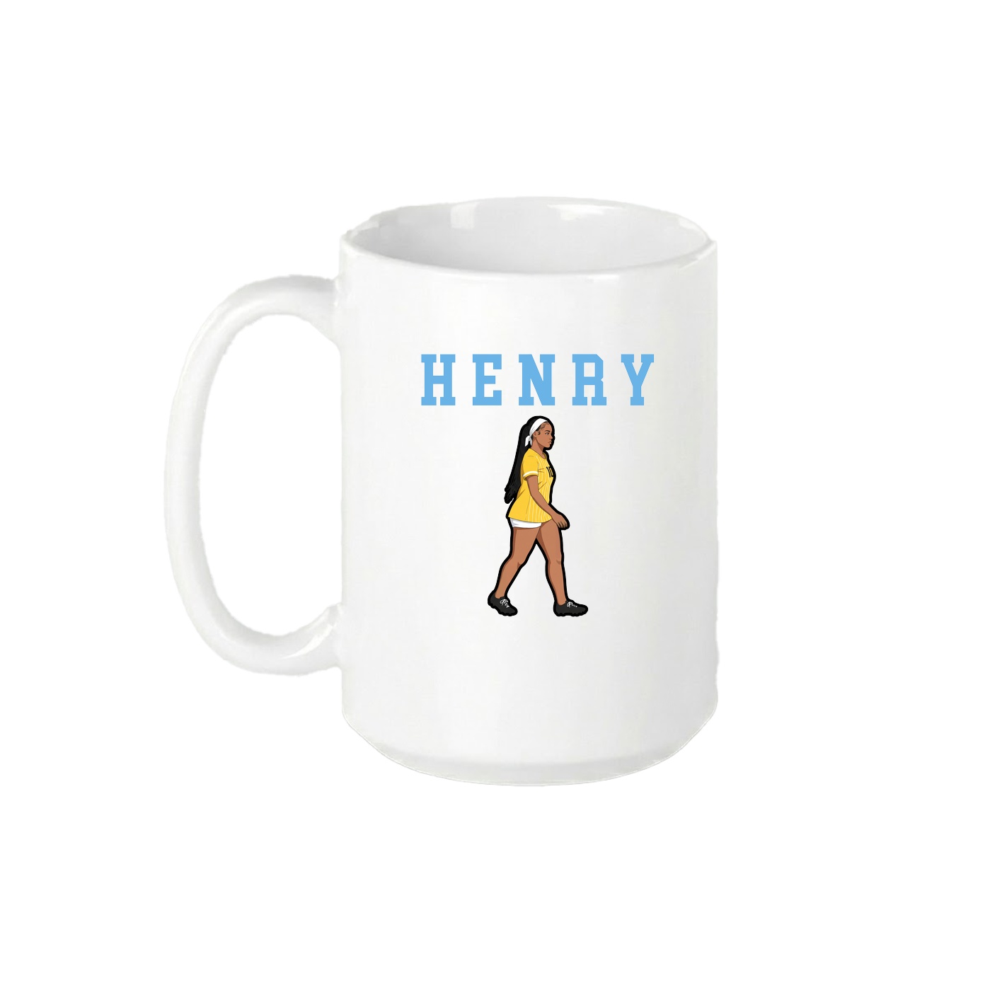 15oz Coffee Mug — Shirsey in White