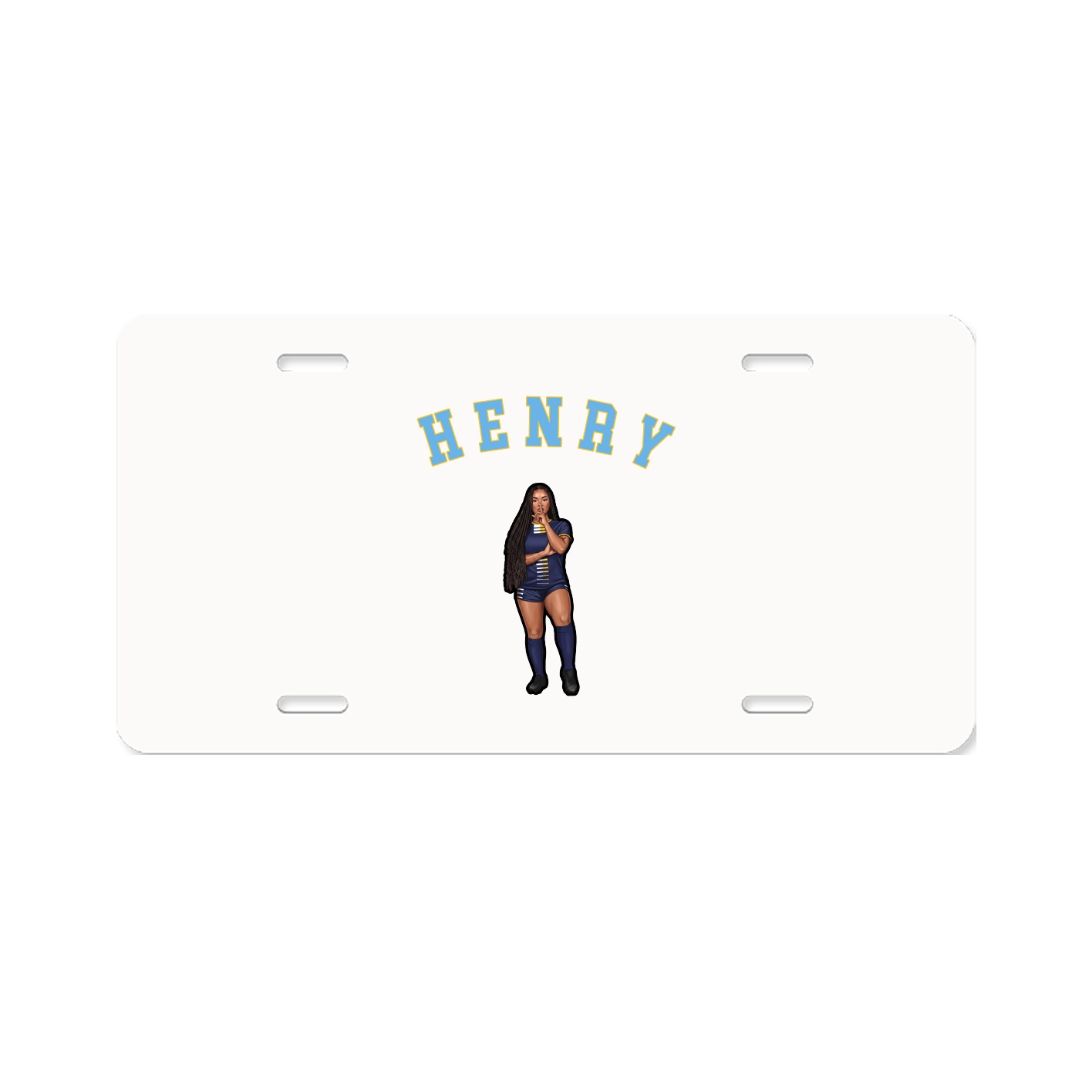 License Plate — Shirsey Arch in Classic