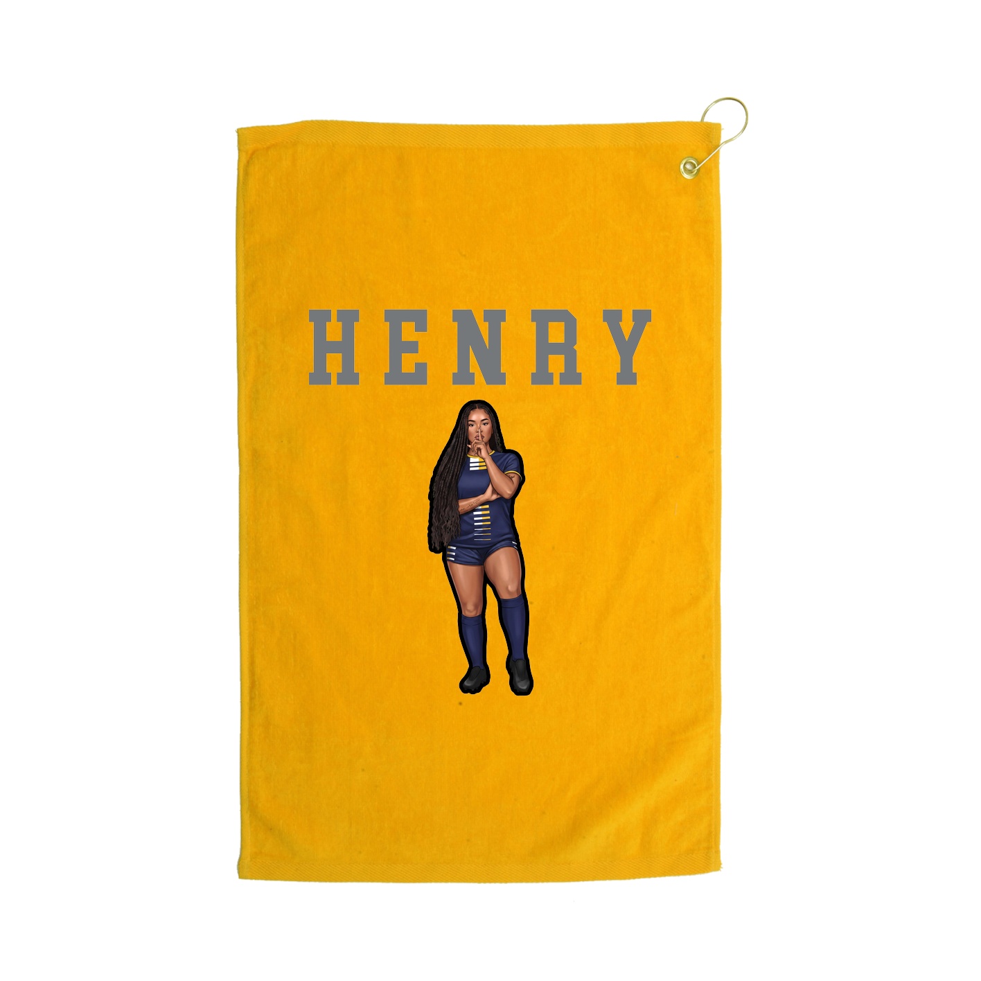 Golf Towel — Shirsey in Gold