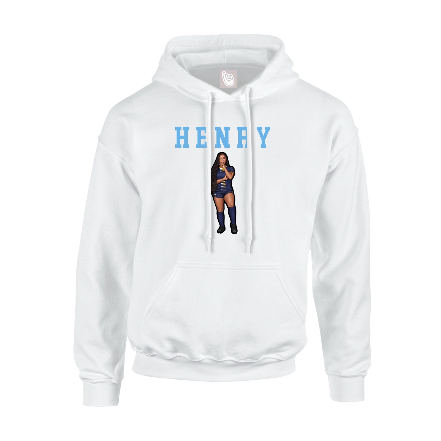 Youth Hoodie — Shirsey in White