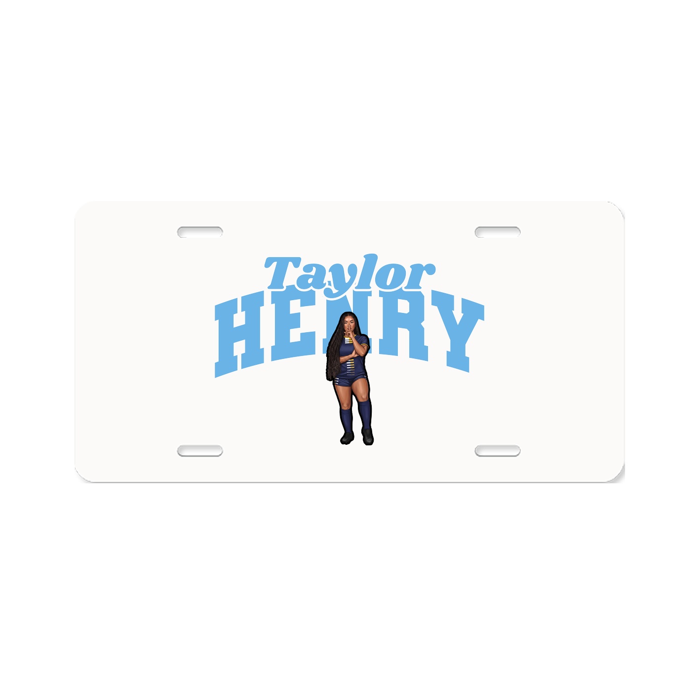 License Plate — Signature Arch in Classic