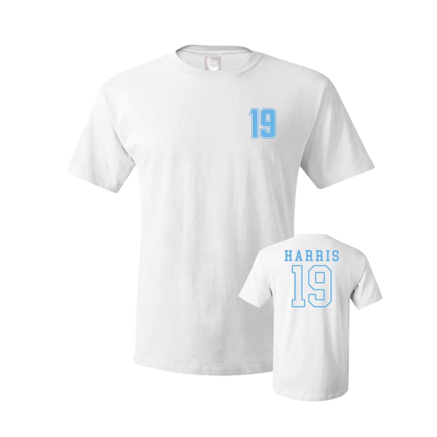 Tee — Chest Back in White