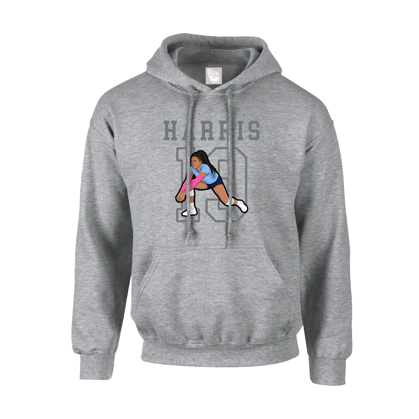 Youth Hoodie — Shirsey in Grey