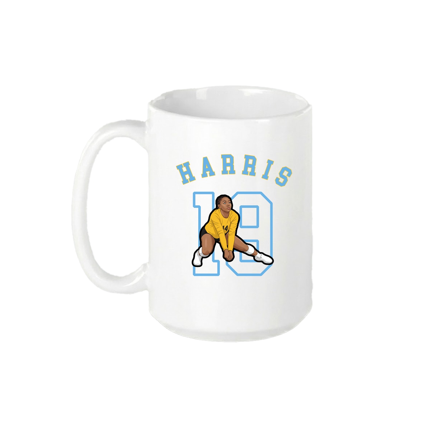 15oz Coffee Mug — Shirsey Arch in White