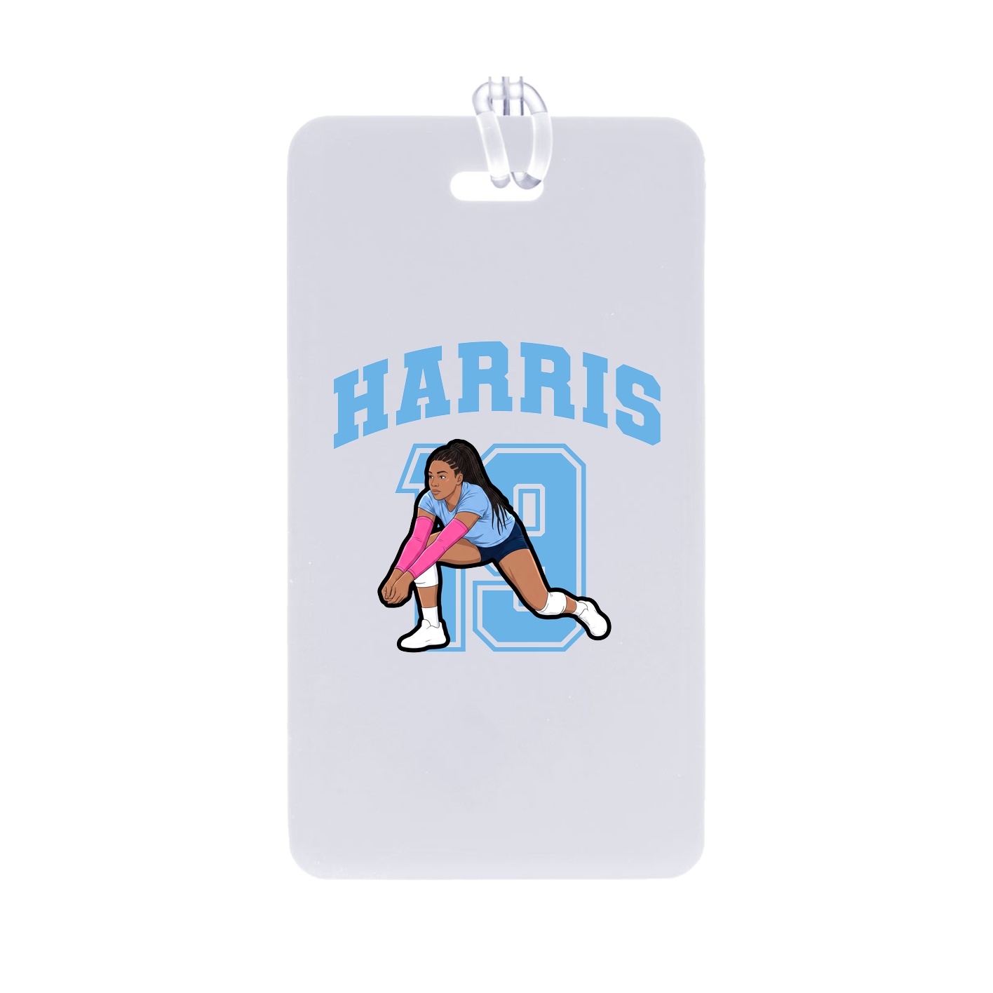 Bag Tag — Number in Classic
