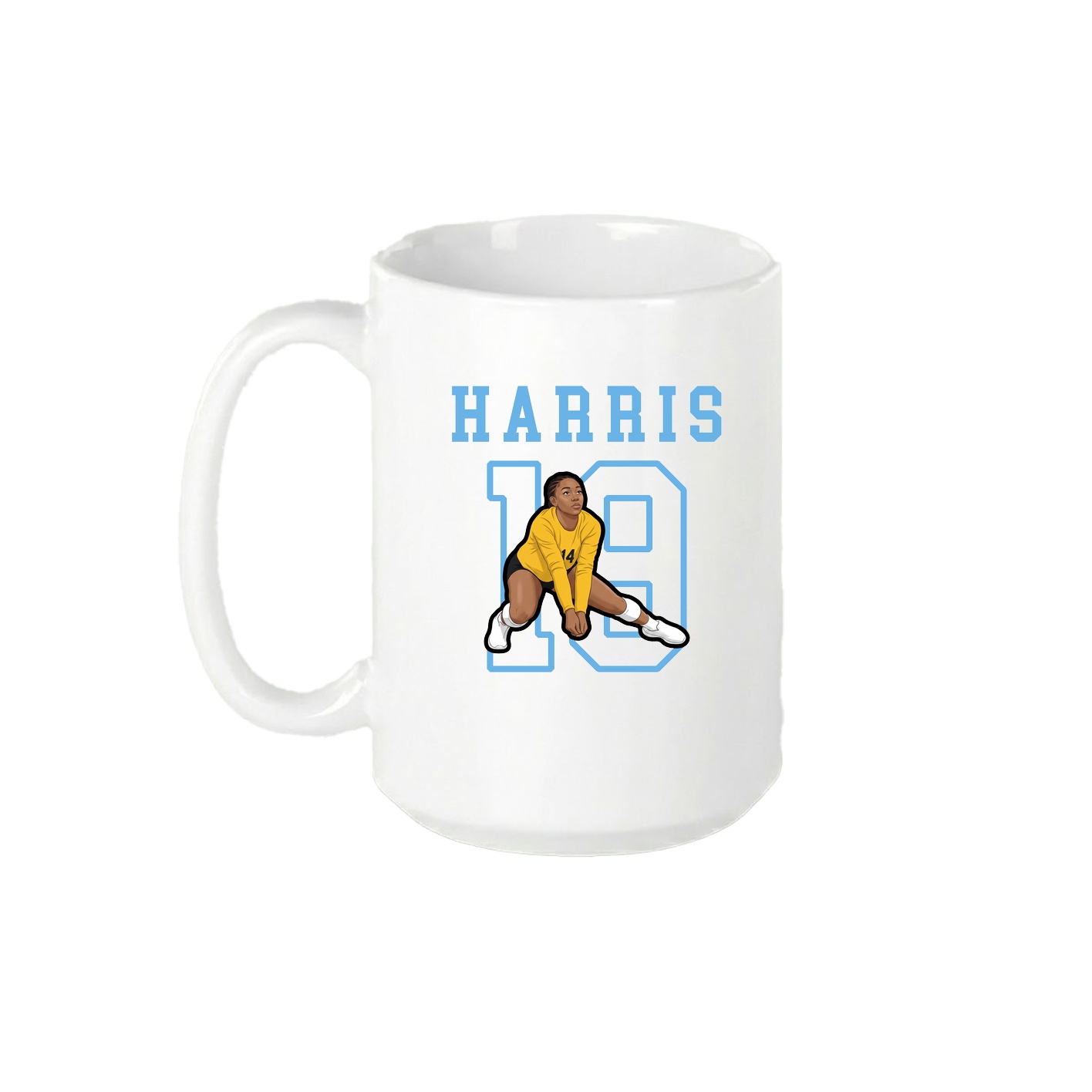 15oz Coffee Mug — Shirsey in White