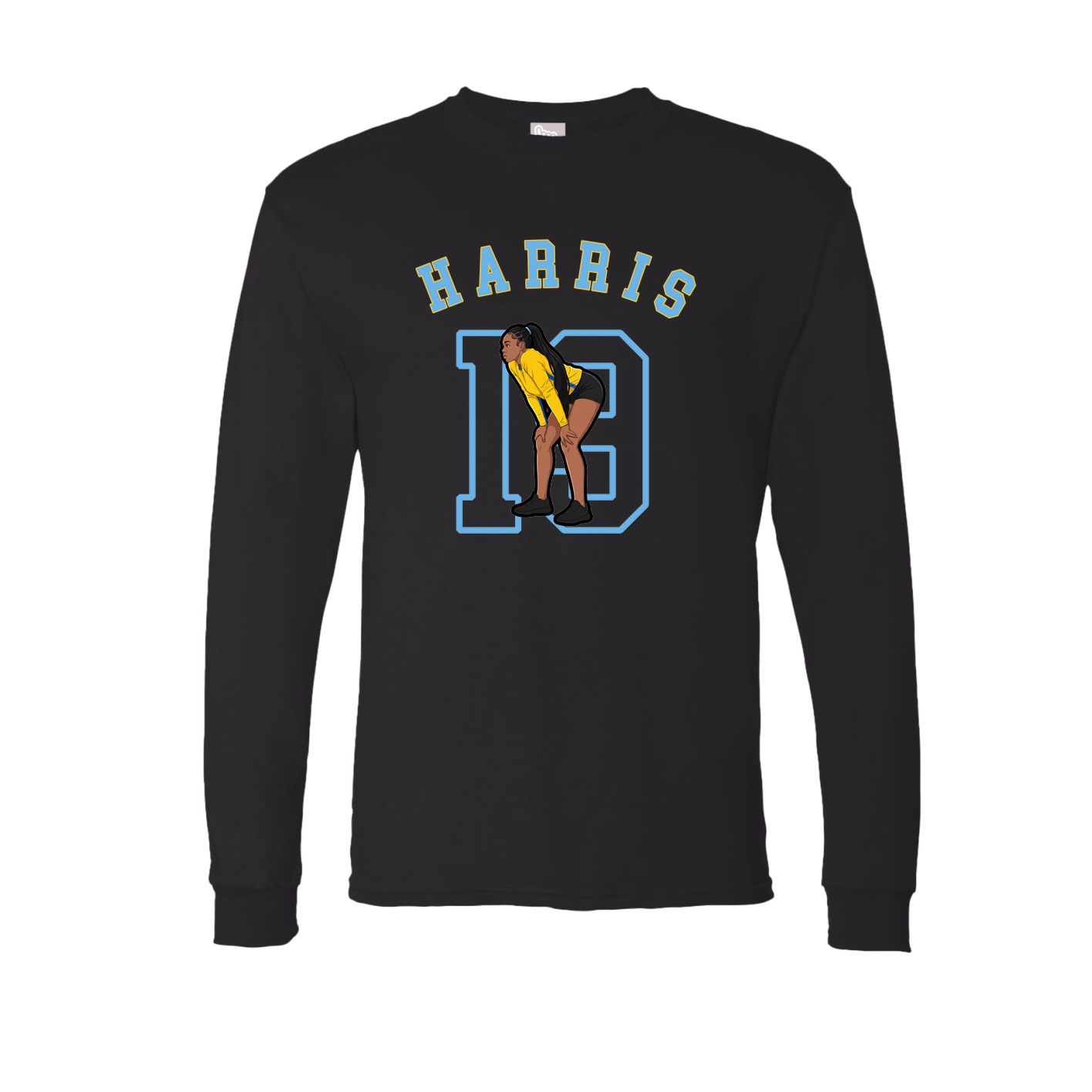 Long Sleeve Tee — Shirsey Arch in Black