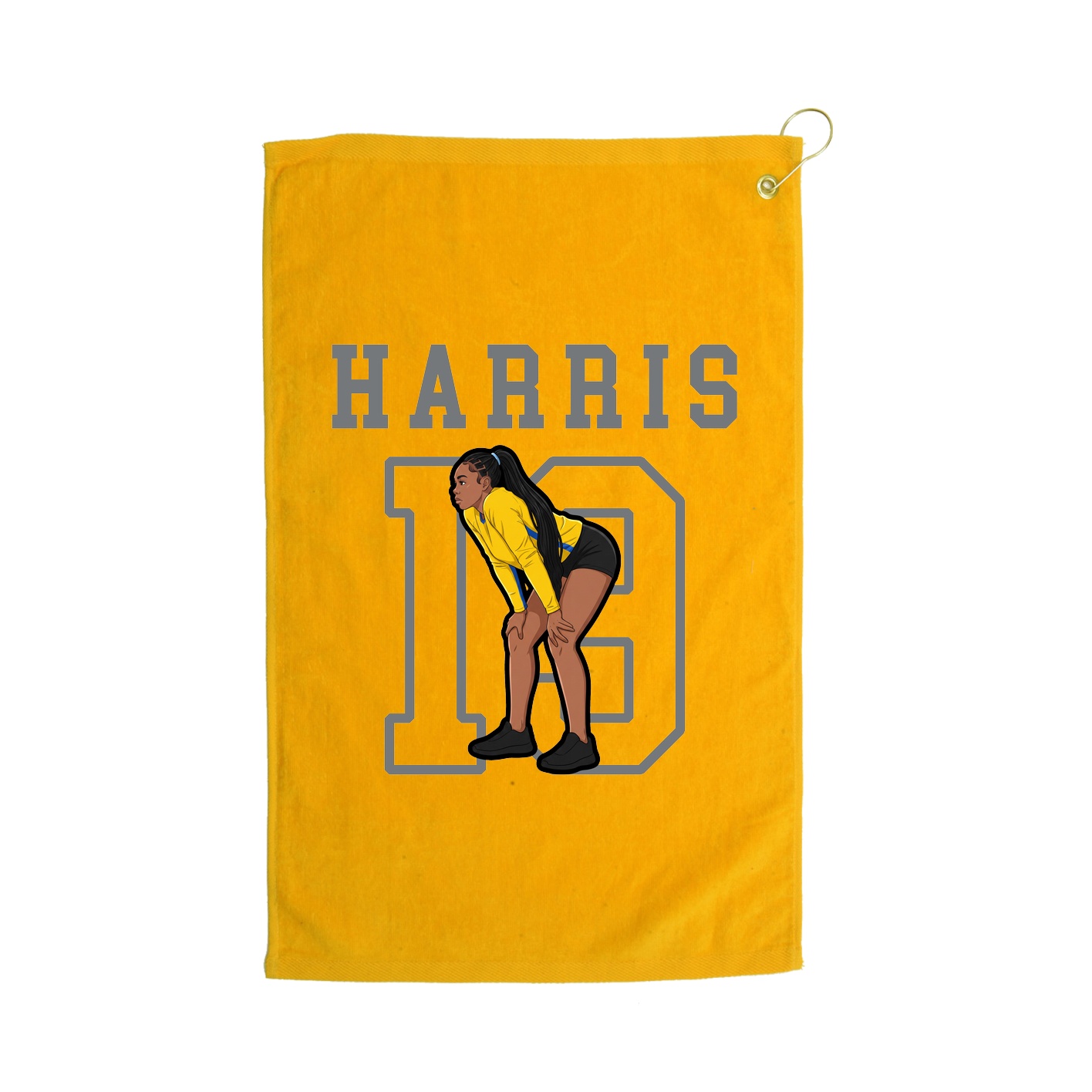 Golf Towel — Shirsey in Gold