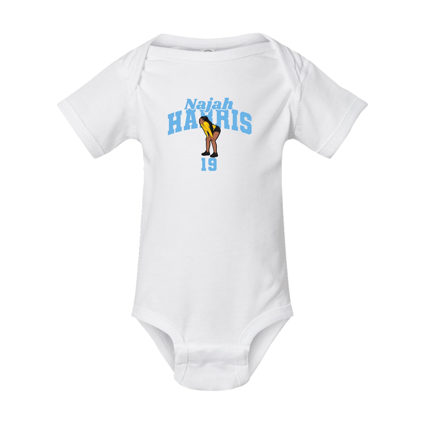 Baby Onesie — Signature Arch in White