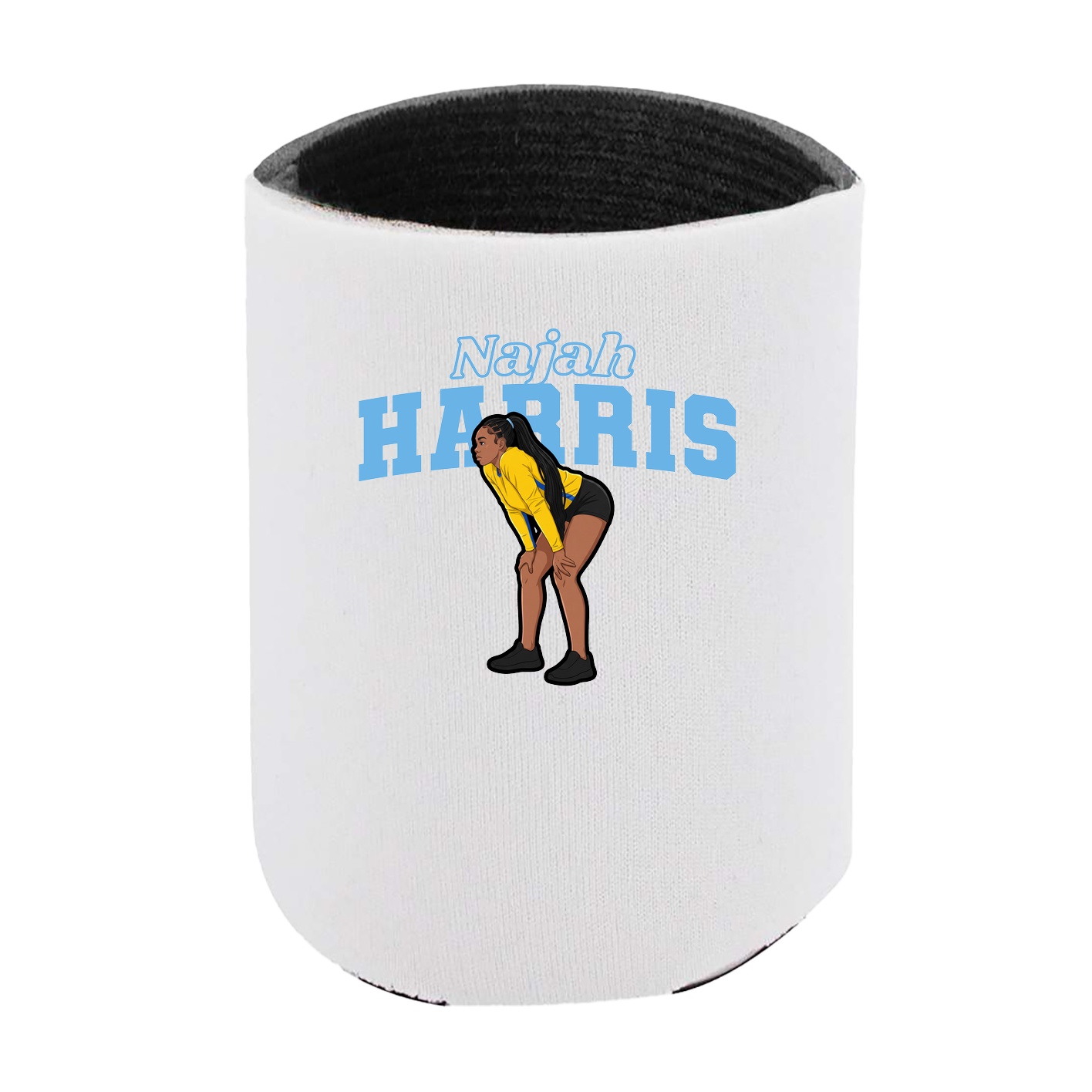 Can Holder — Name Arch in White