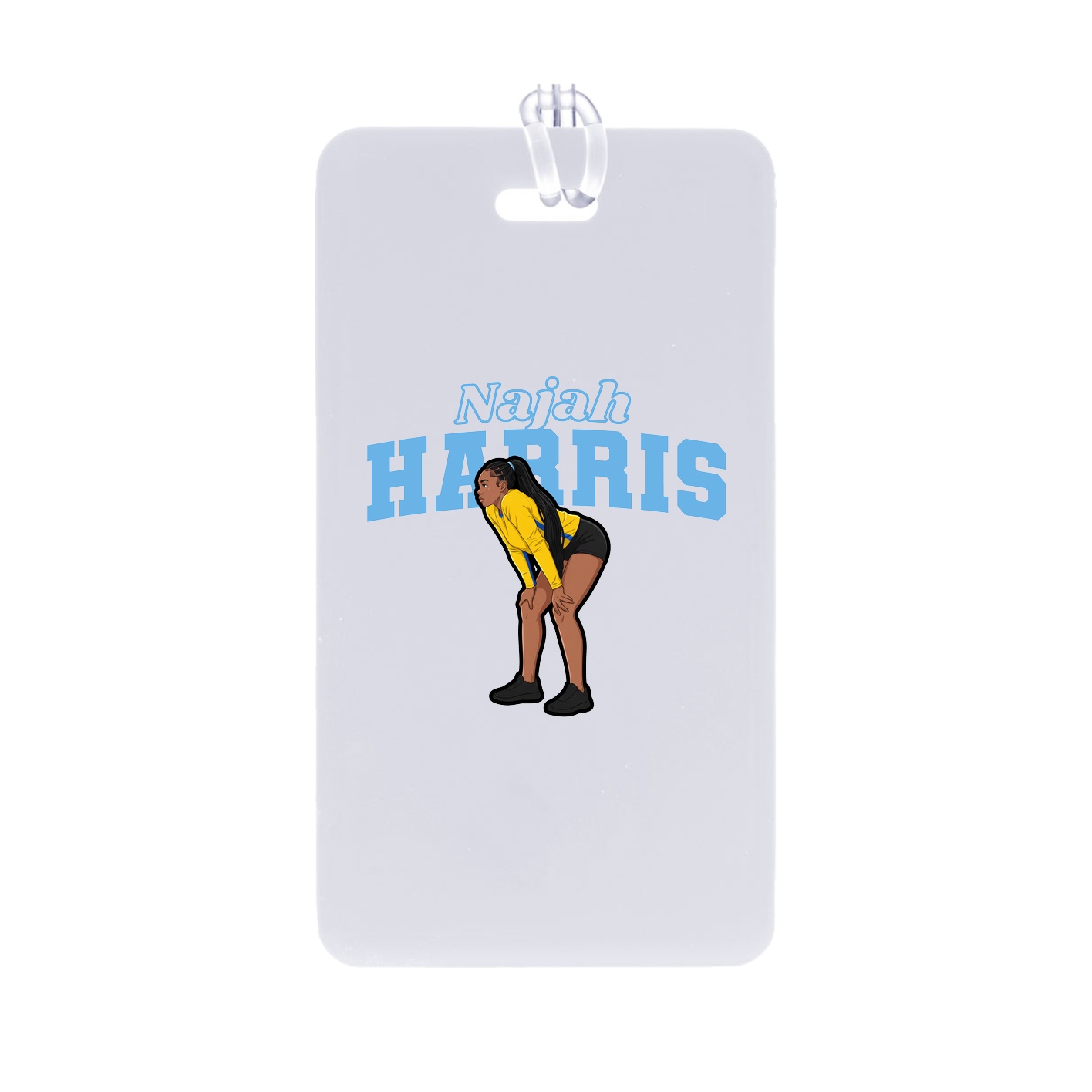 Bag Tag — Name Arch in Classic