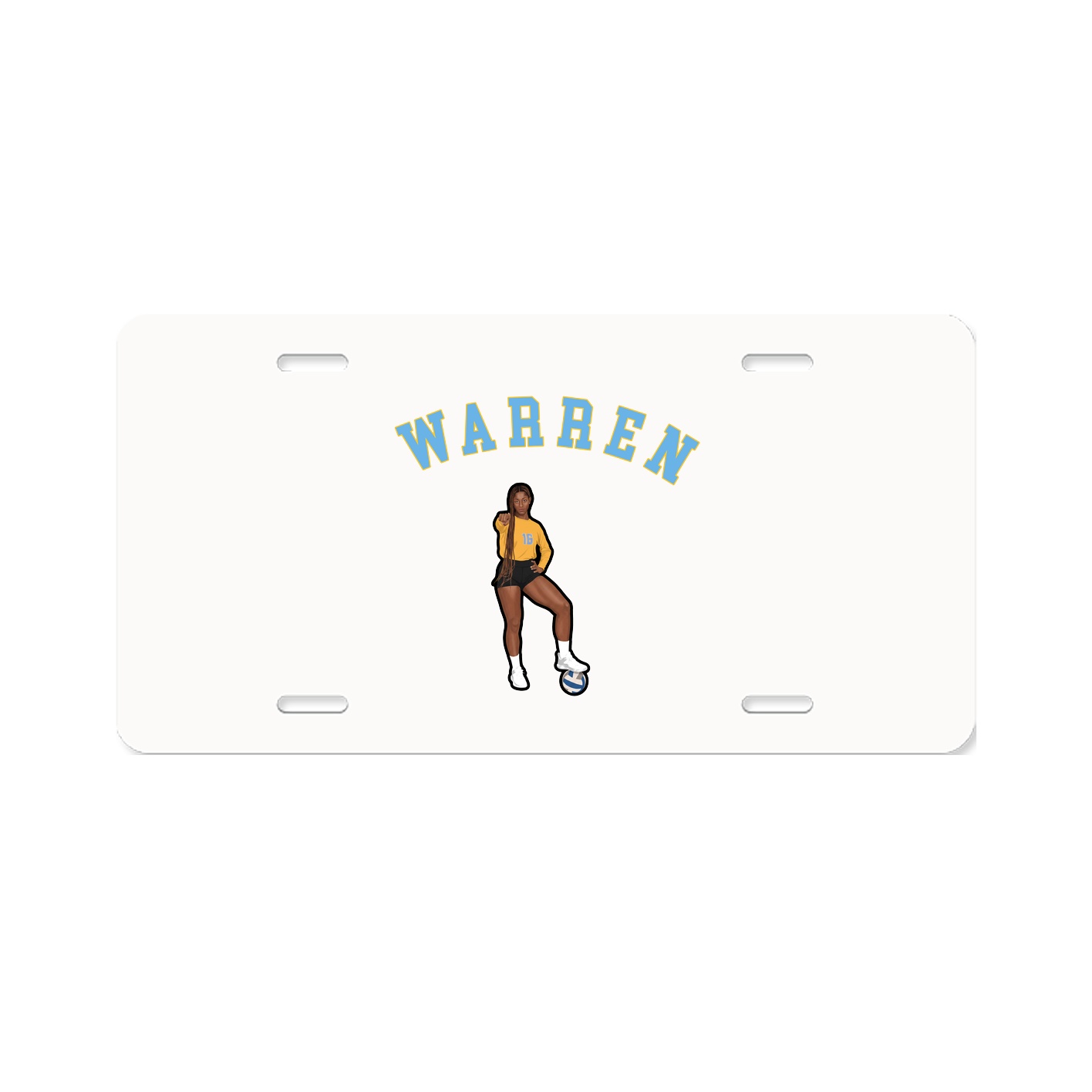 License Plate — Shirsey Arch in Classic