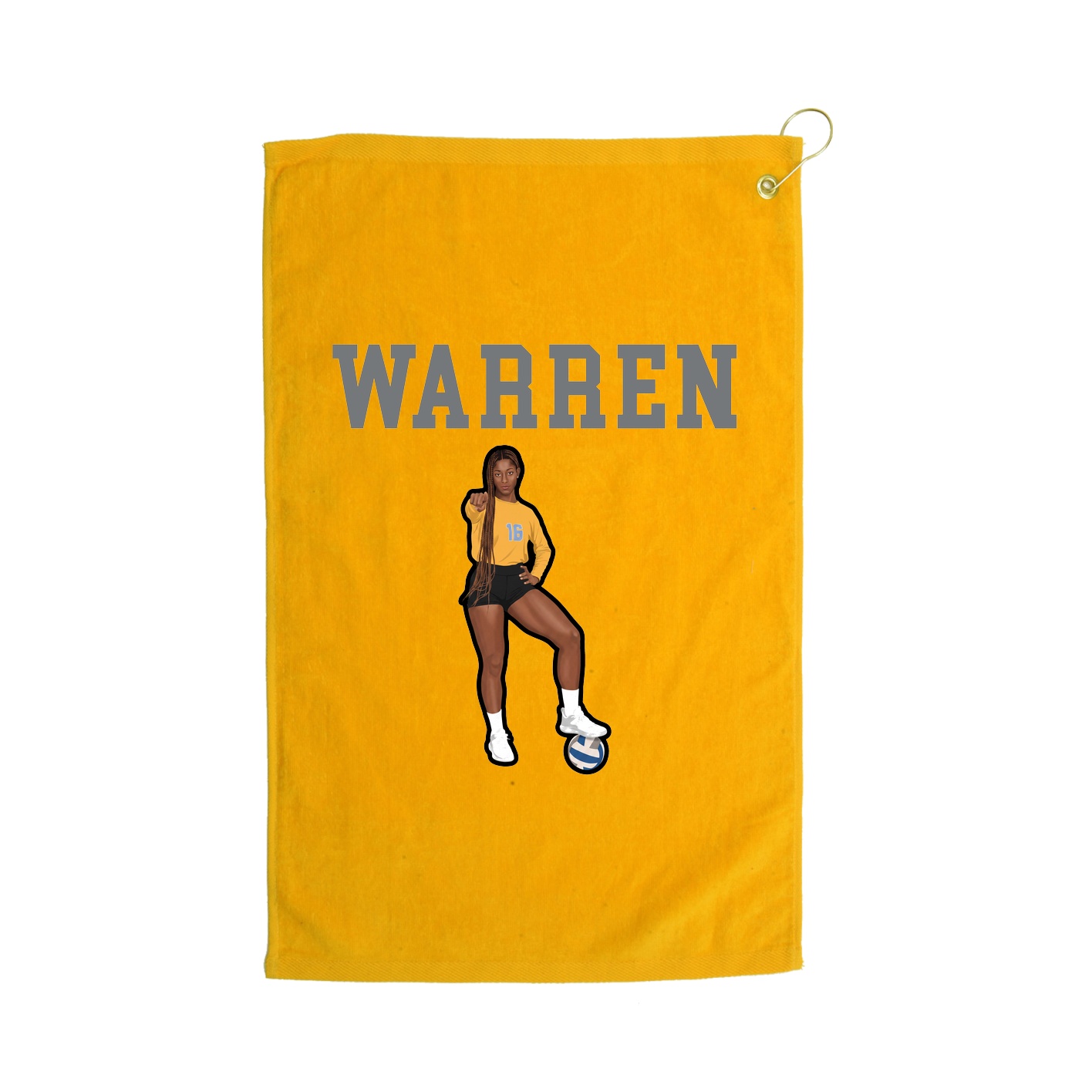 Golf Towel — Shirsey in Gold