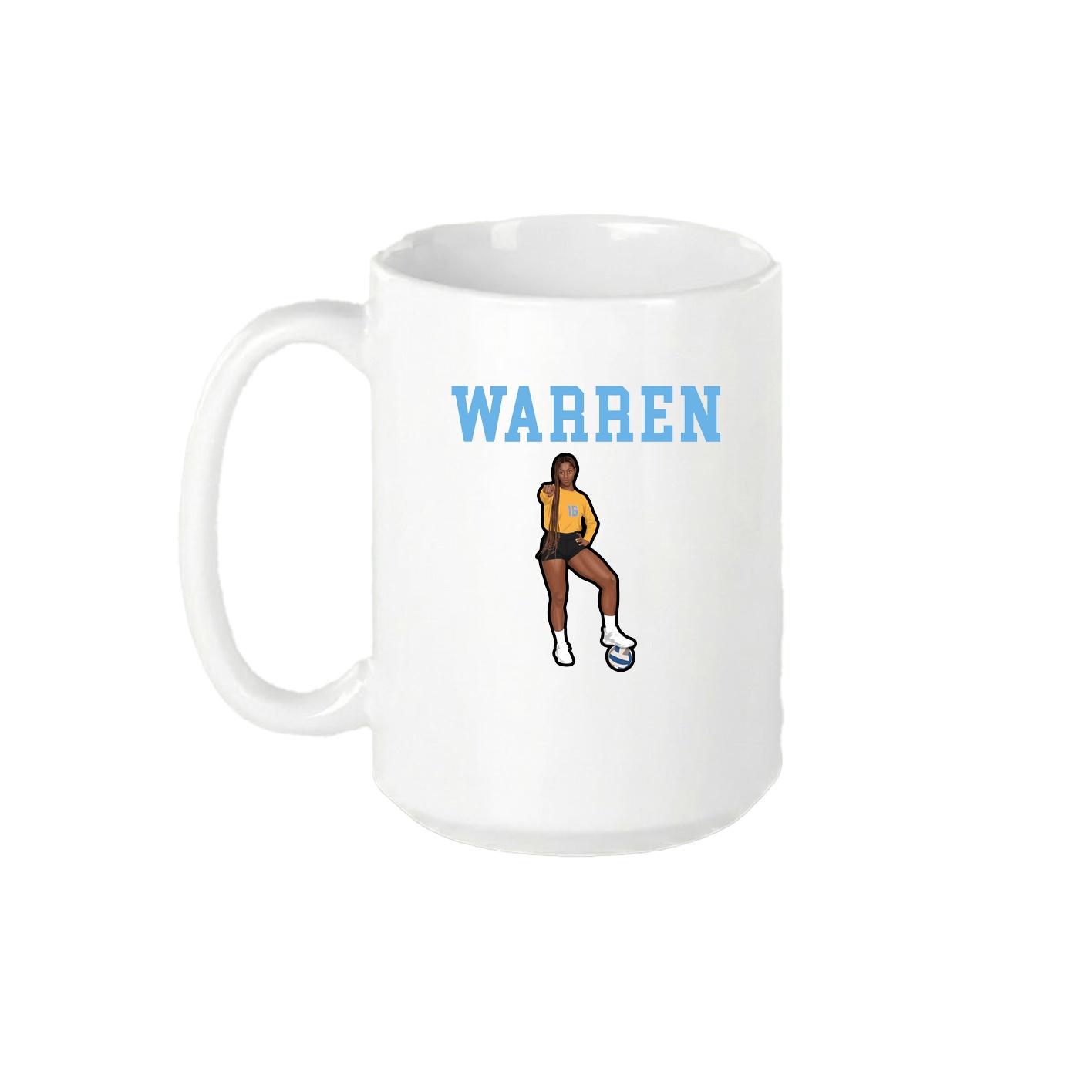 15oz Coffee Mug — Shirsey in White