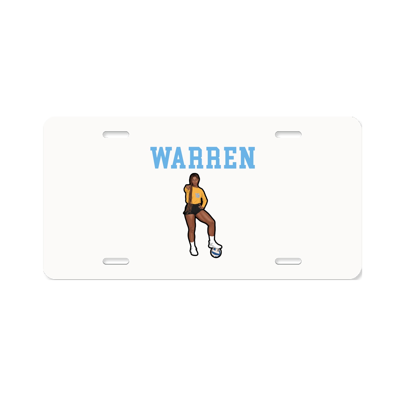 License Plate — Shirsey in Classic
