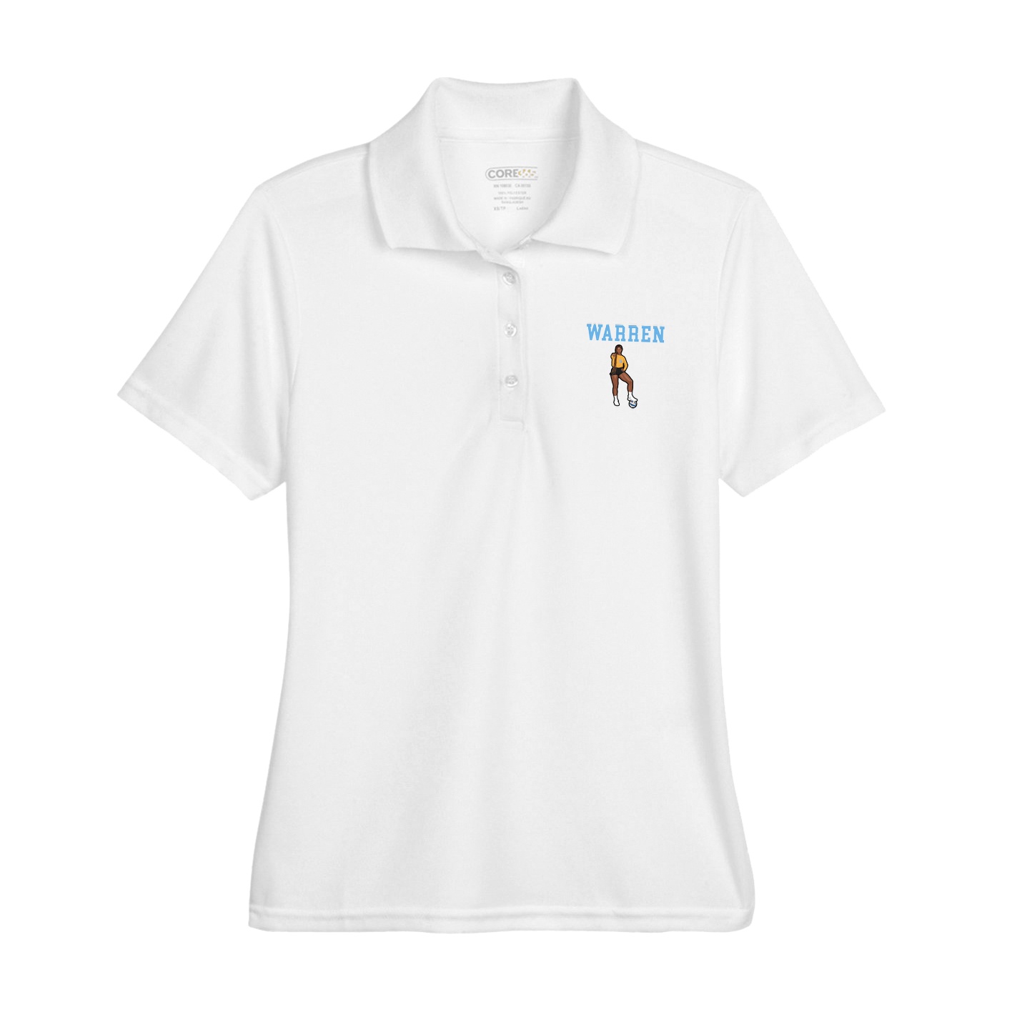 Womens Performance Polo — Shirsey in White
